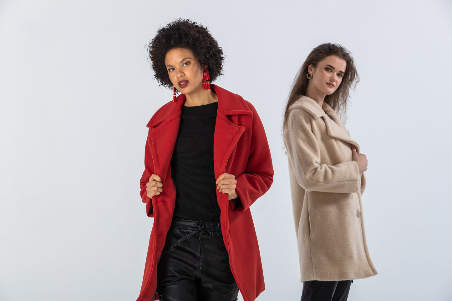 Maya Winter Coat - Chilli