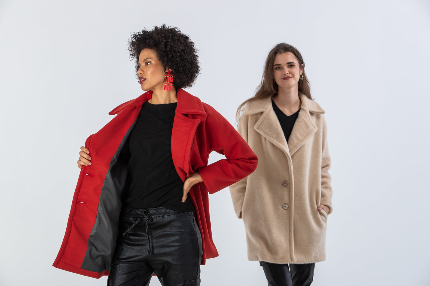 Maya Winter Coat - Chilli