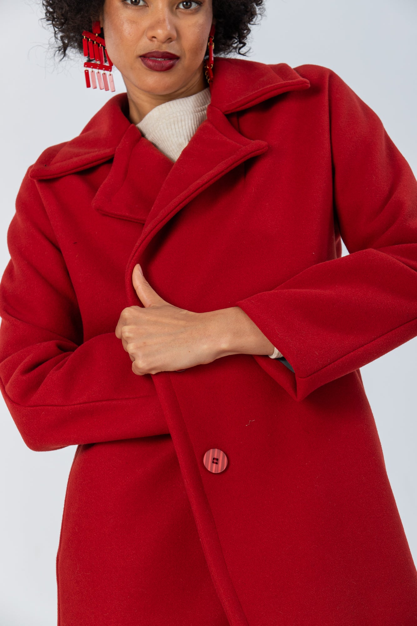 Maya Winter Coat - Chilli