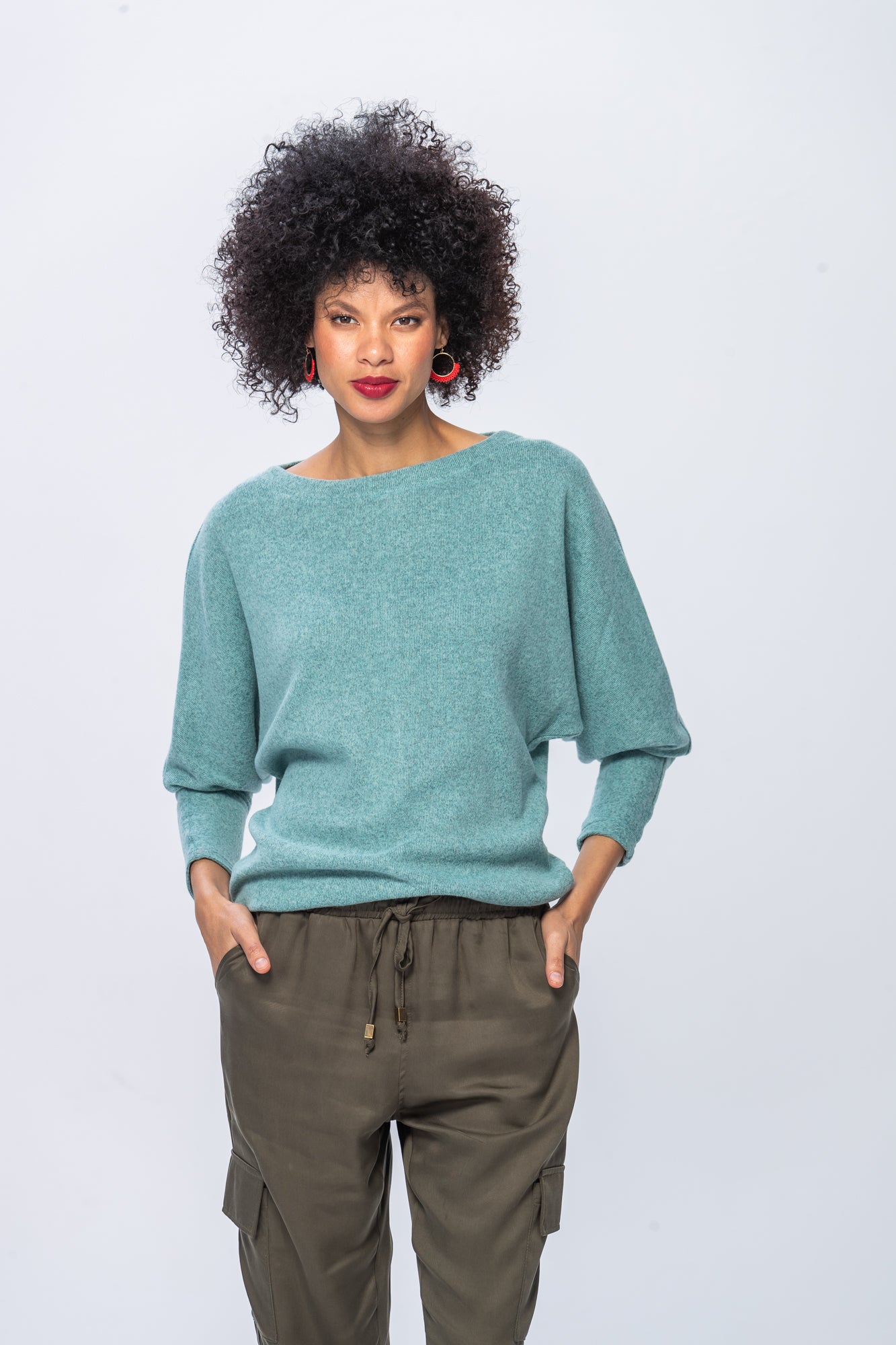 Grace Winter Knit - Iceberg Blue