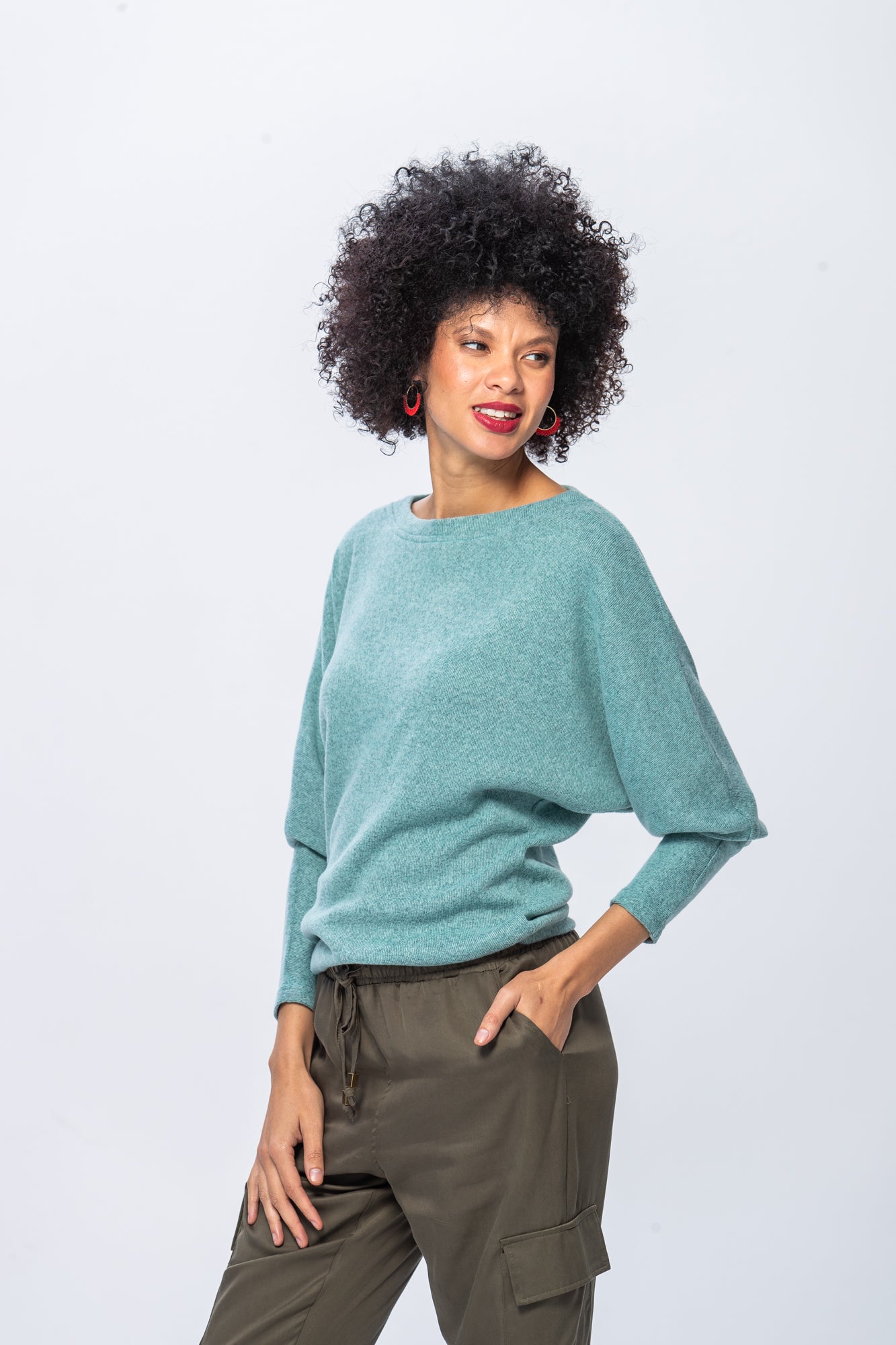Grace Winter Knit - Iceberg Blue