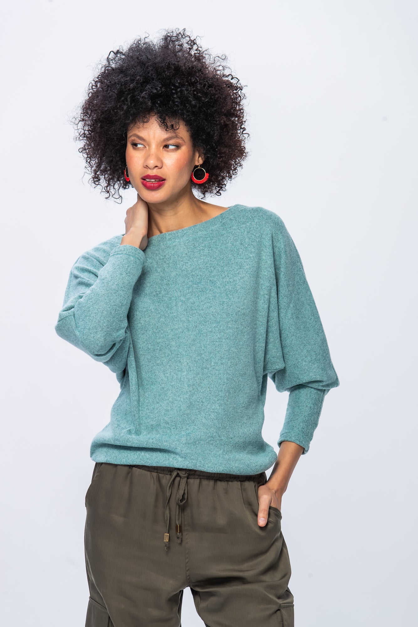 Grace Winter Knit - Iceberg Blue