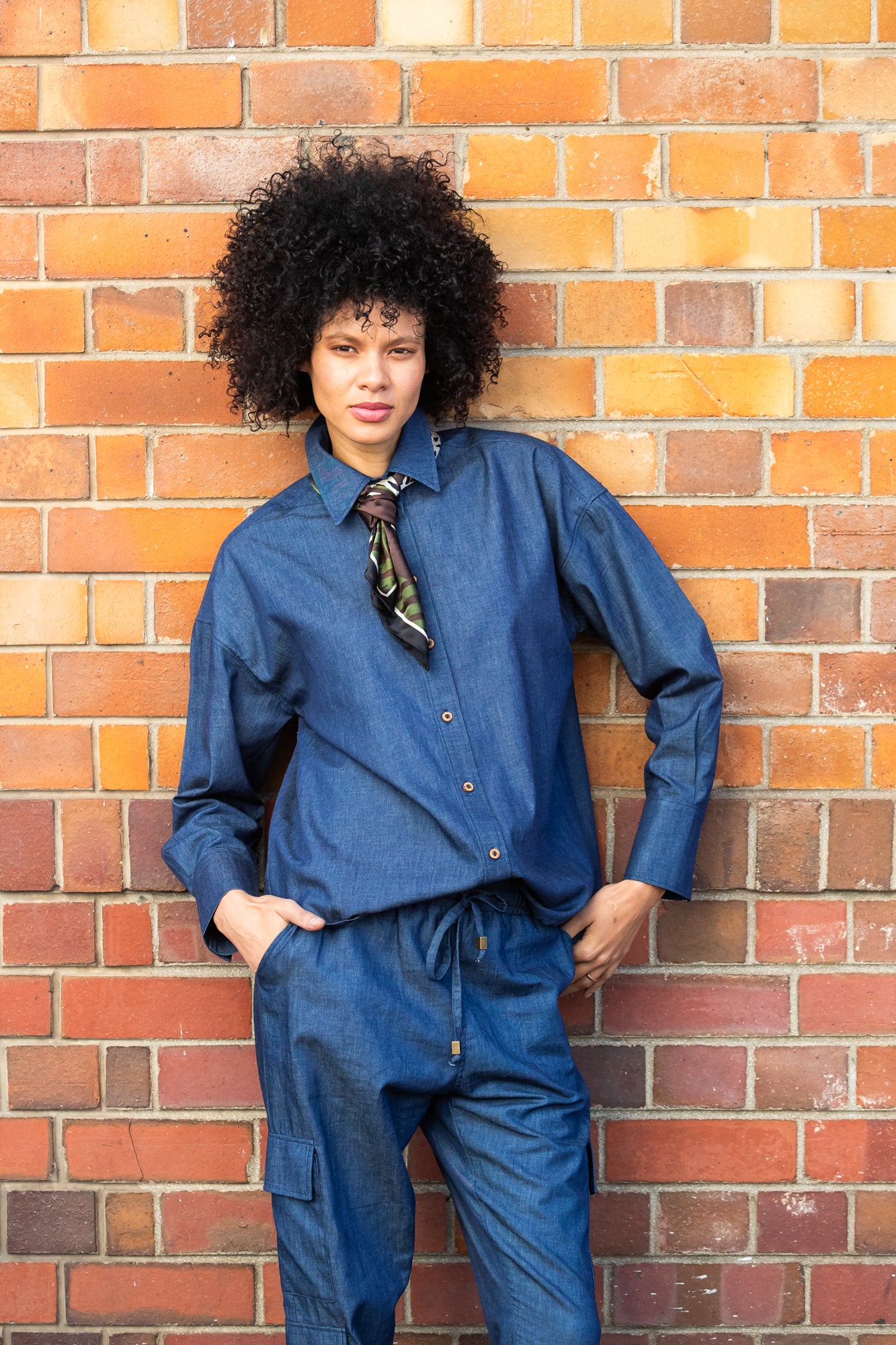 Hepburn Winter Shirt - Denim