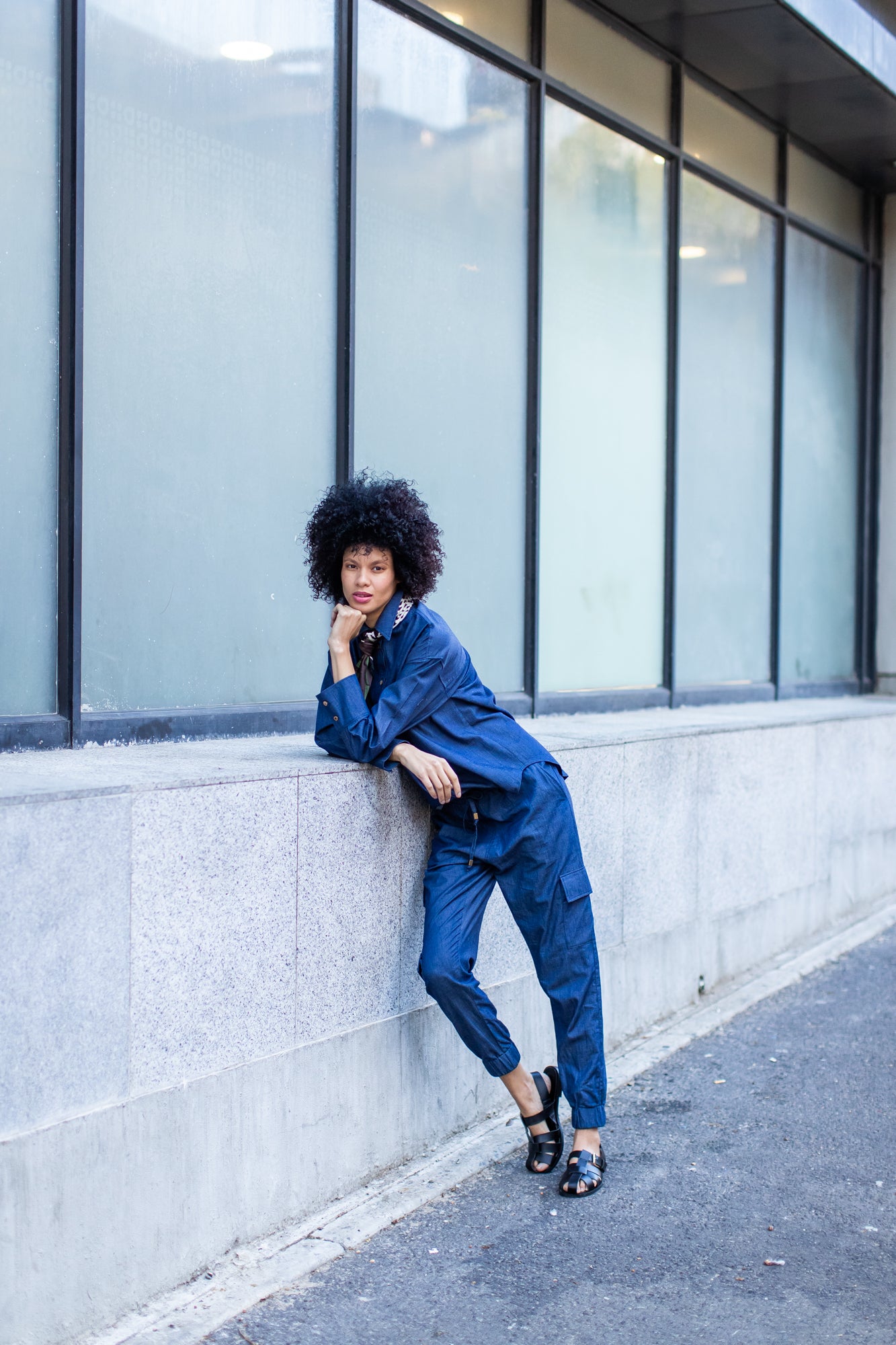 Boston Cargo Pants - Denim