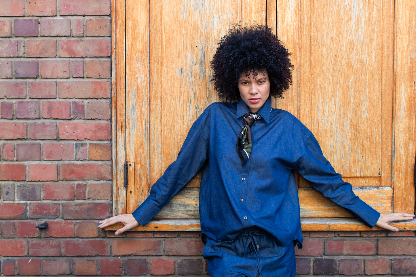 Hepburn Winter Shirt - Denim