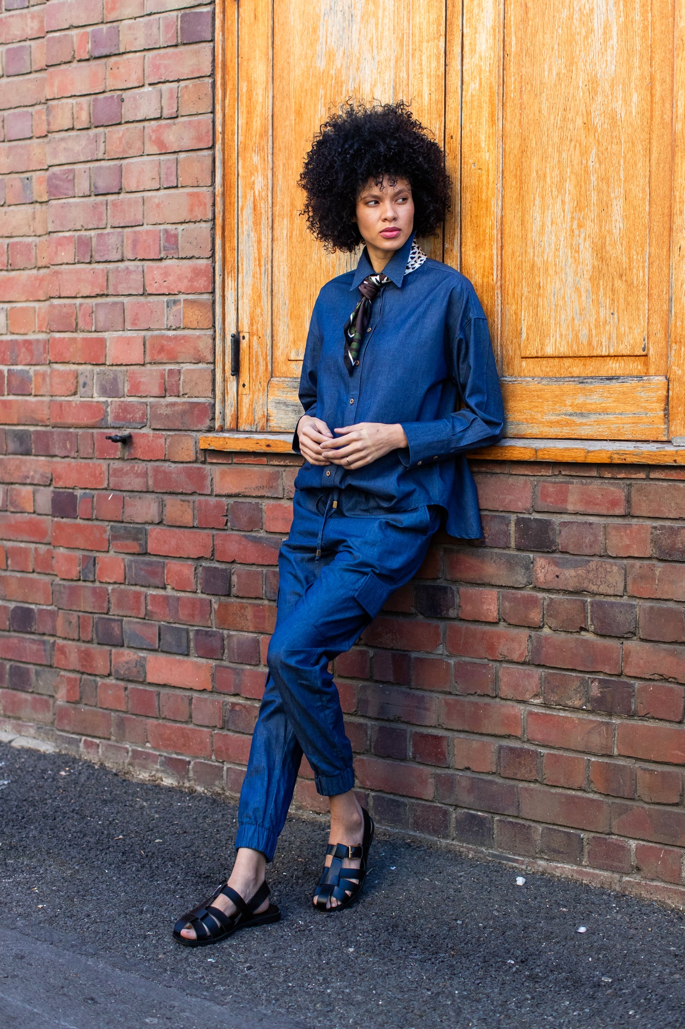 Boston Cargo Pants - Denim