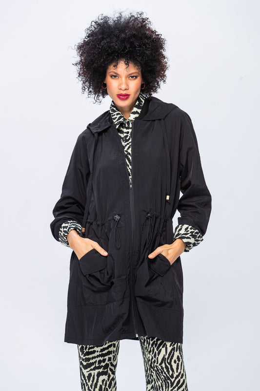 Sofia Raincoat - Black