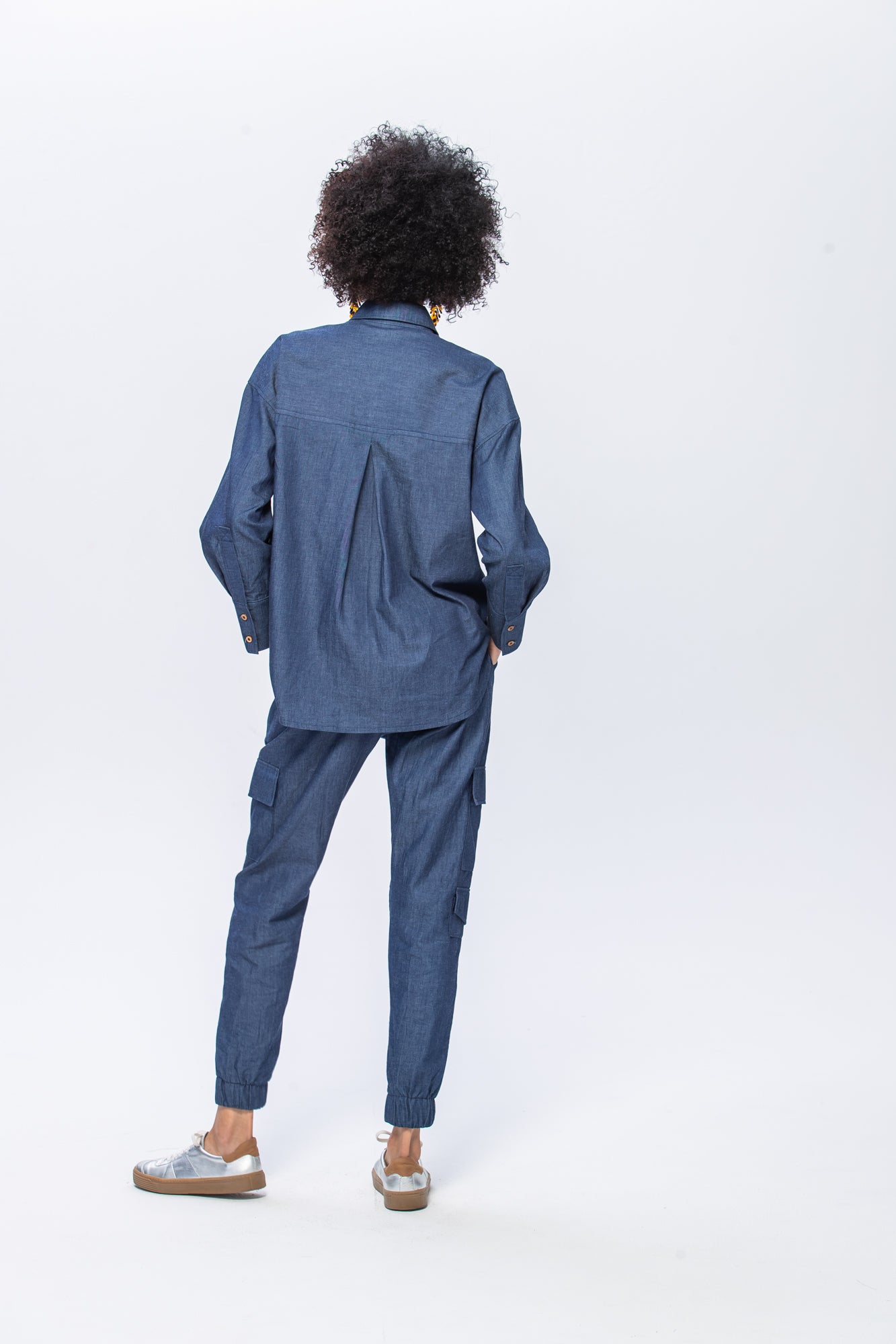 Boston Cargo Pants - Denim