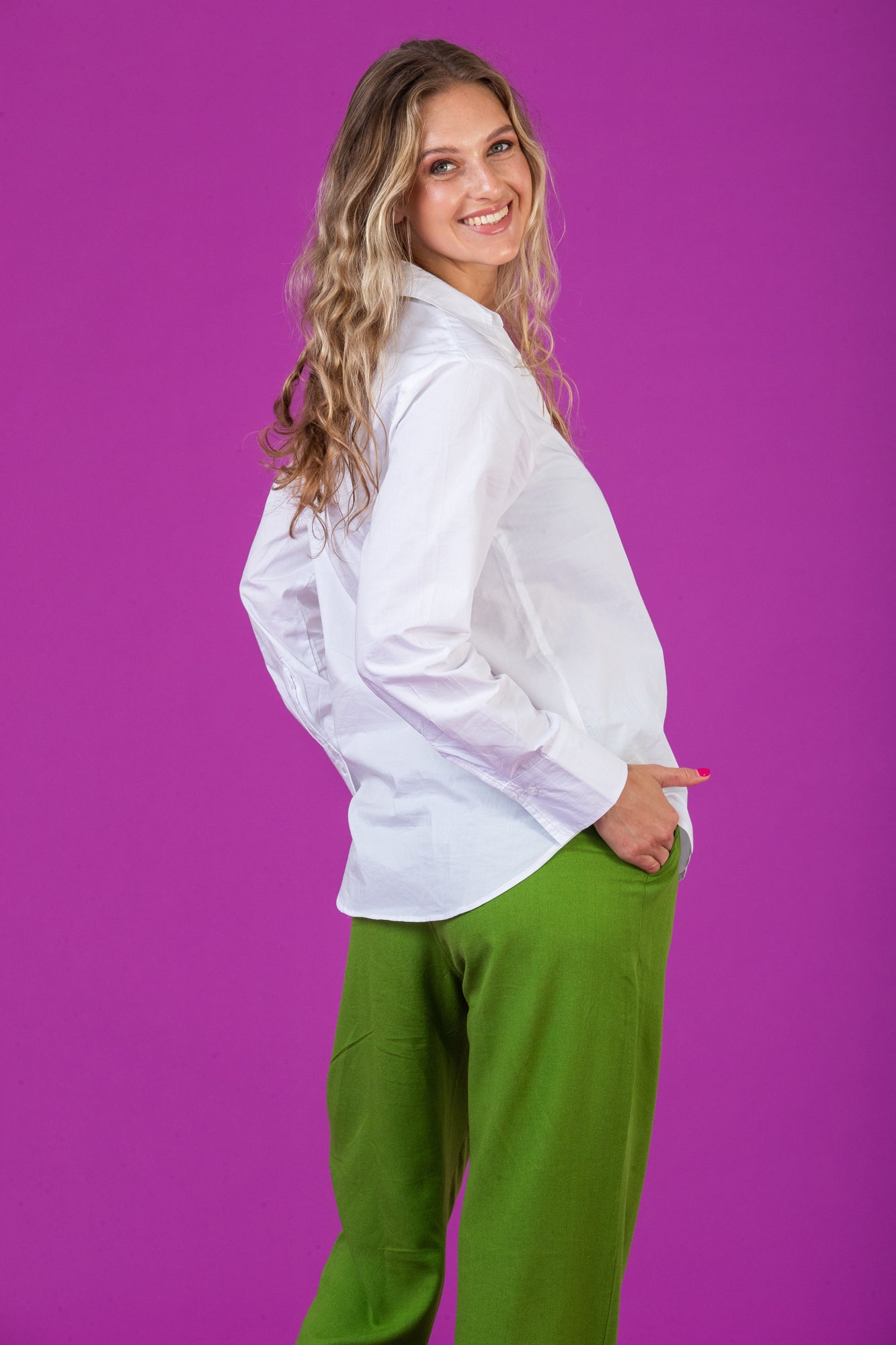 Venice Collar Shirt - White