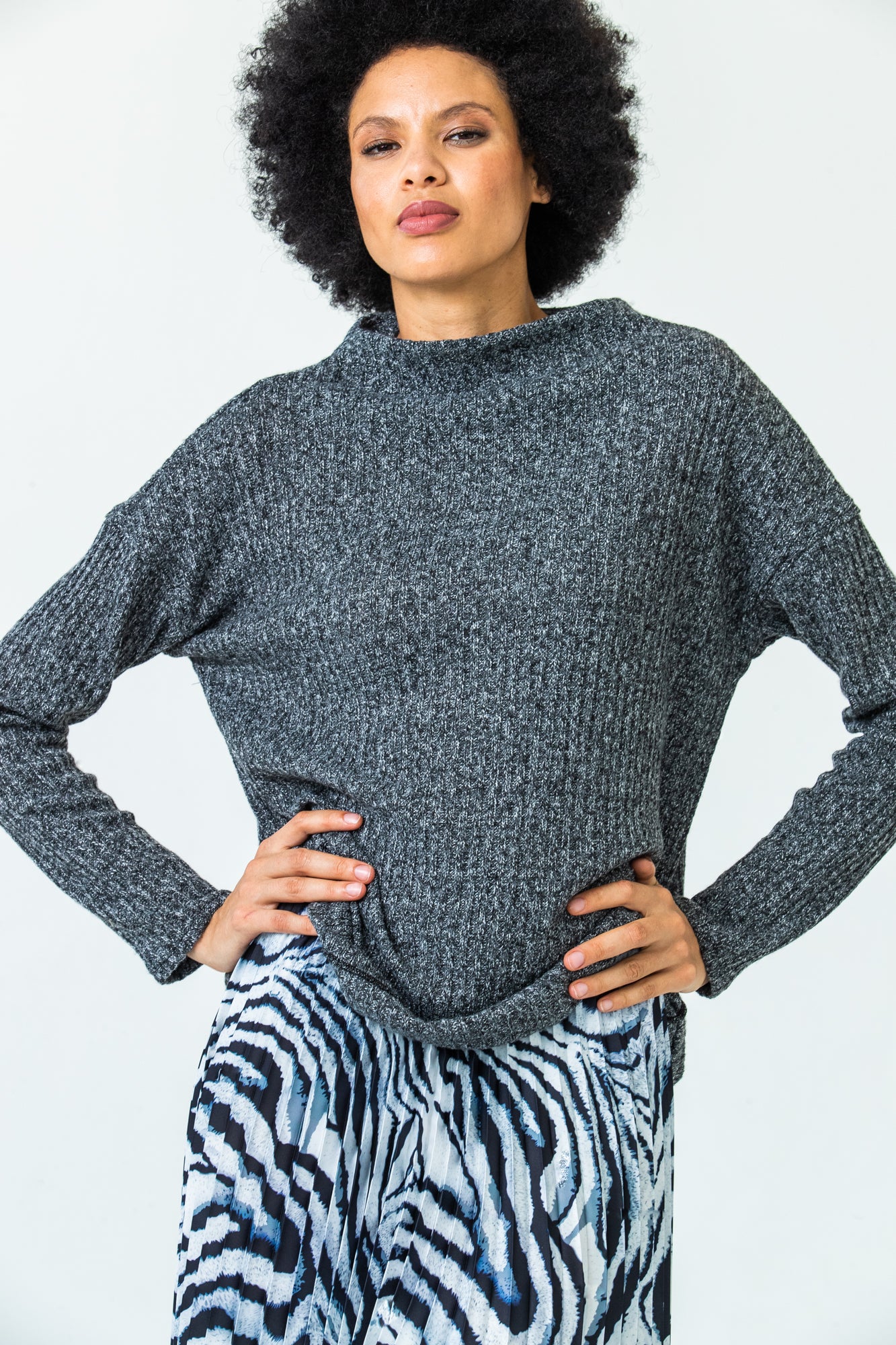 Alaska Jersey - Charcoal Melange
