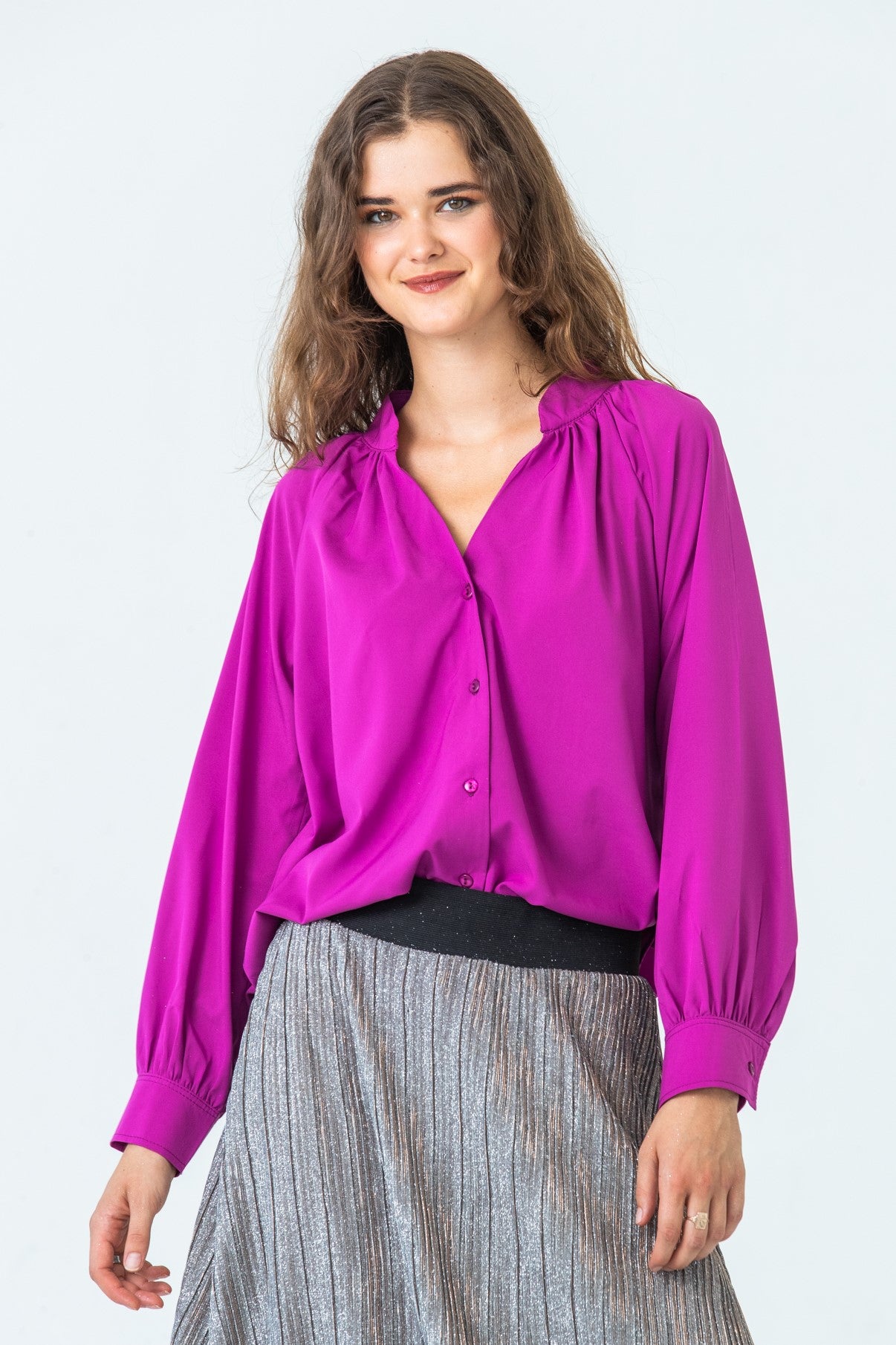 Florence shirt - Magenta