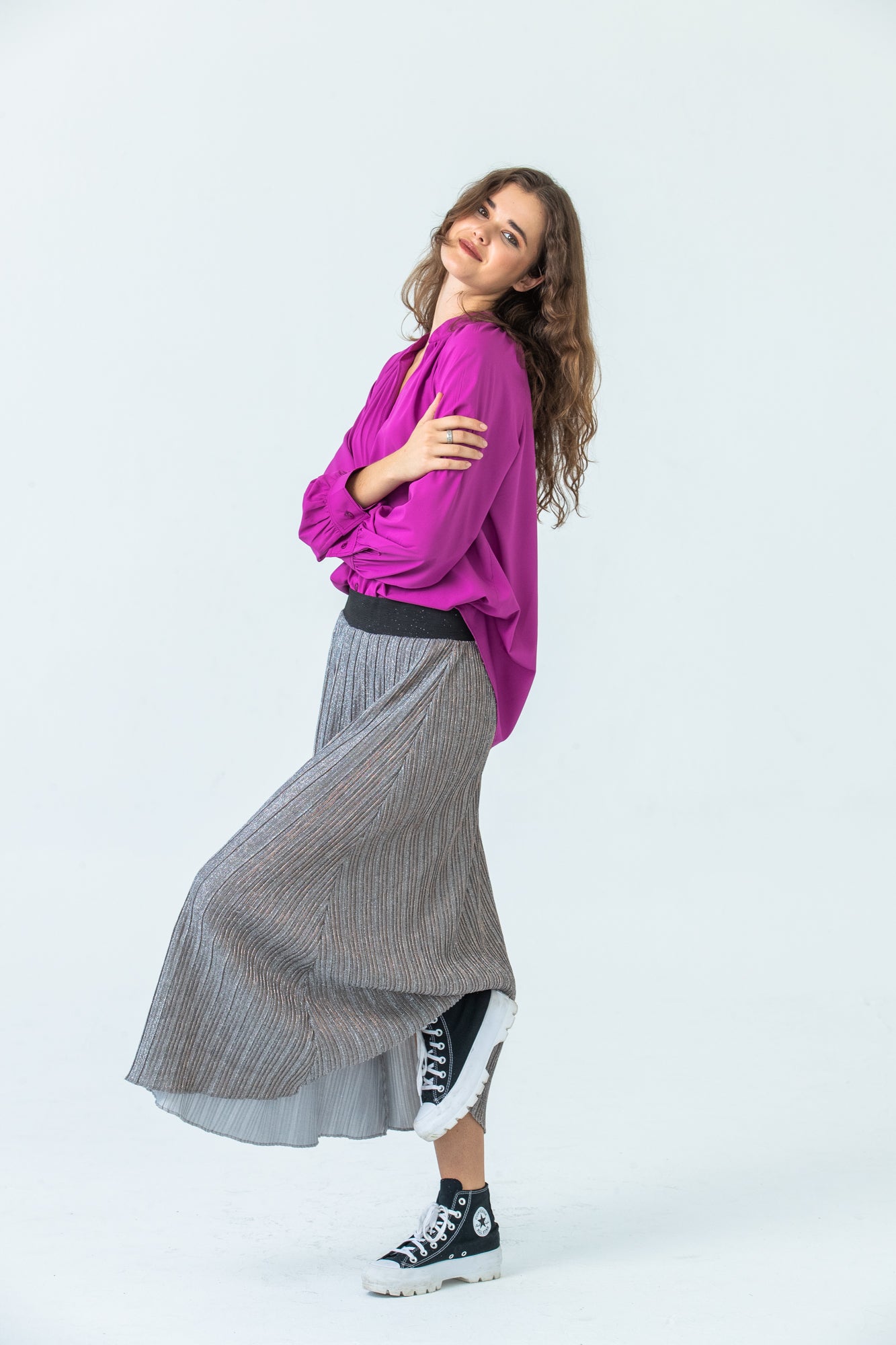 Florence shirt - Magenta