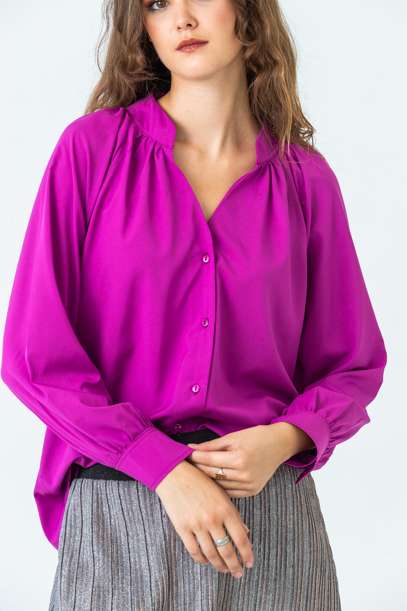 Florence shirt - Magenta