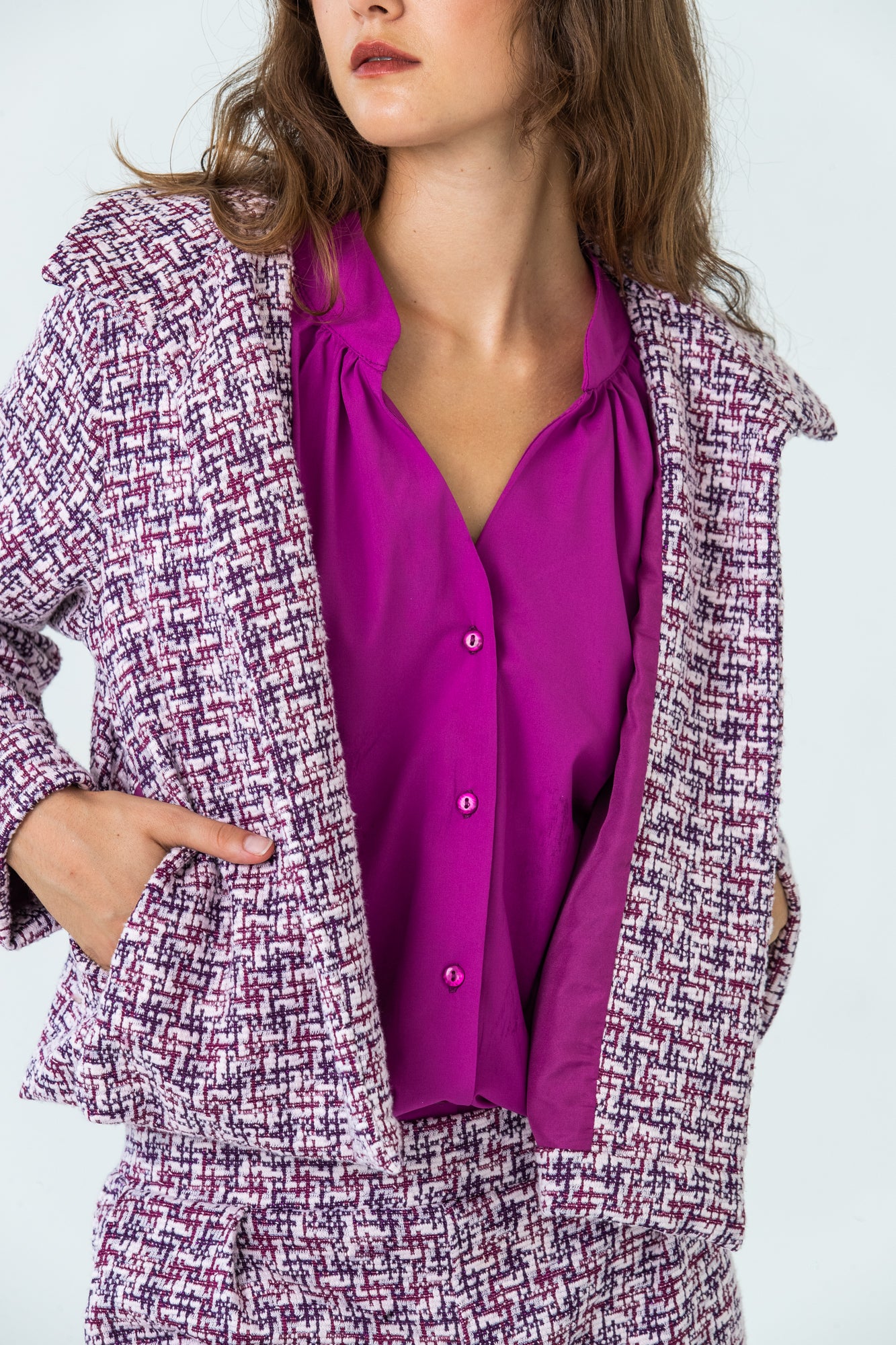 Florence shirt - Magenta