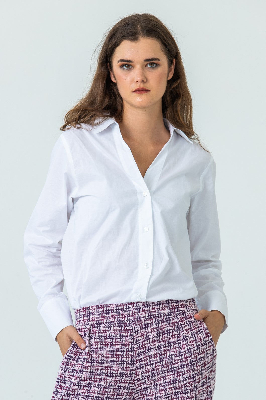 Venice Collar Shirt - White