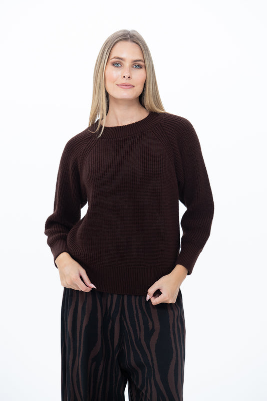Ruth Knit - Chocolate