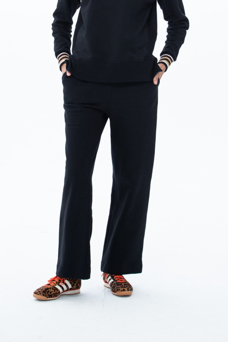 Nina Wide Leg Pants - Black