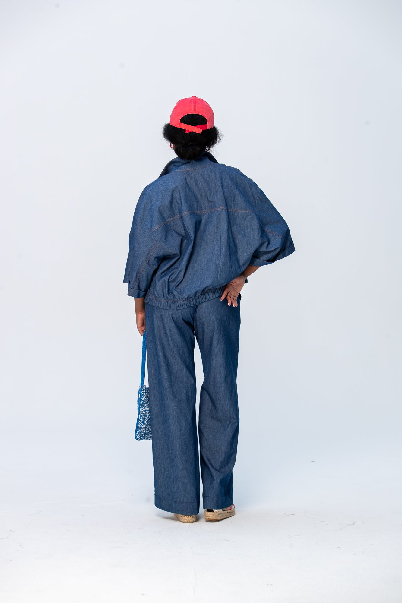 Sydney Wide Leg Pants - Denim