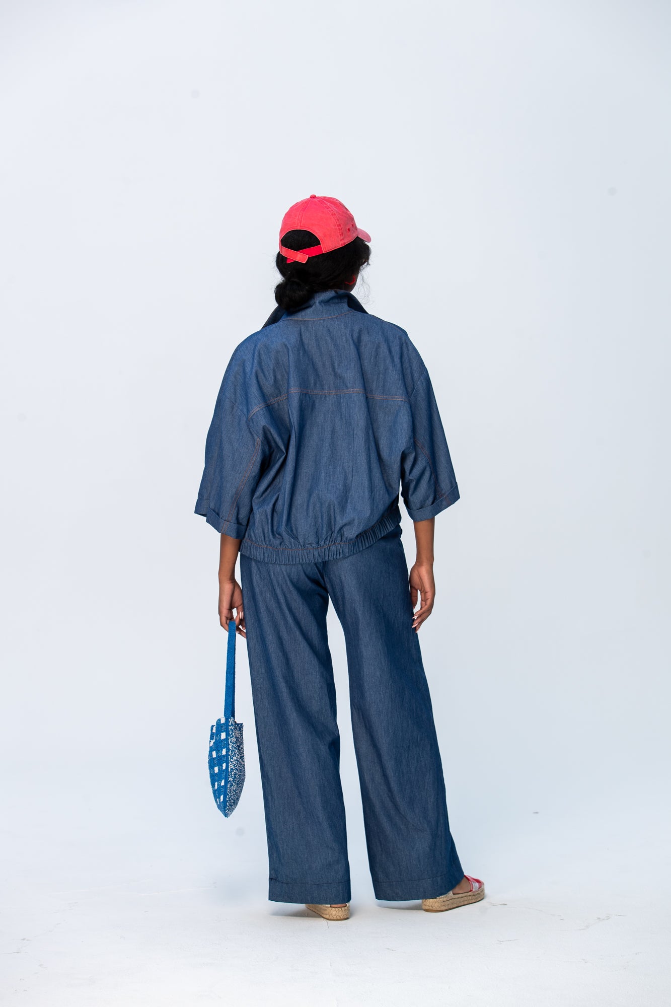 Sydney Wide Leg Pants - Denim