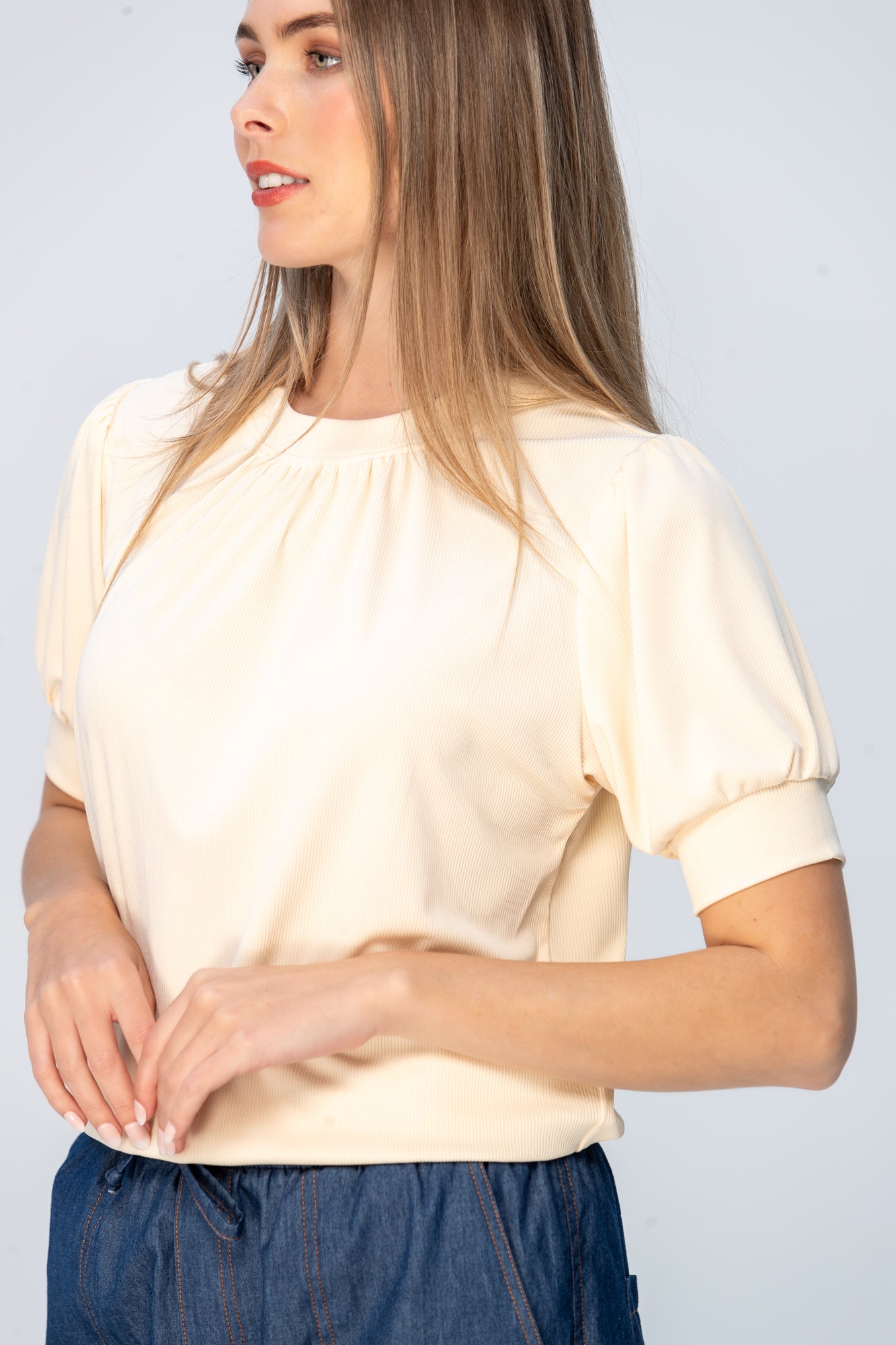 Aspen Summer Tee - Butter Yellow