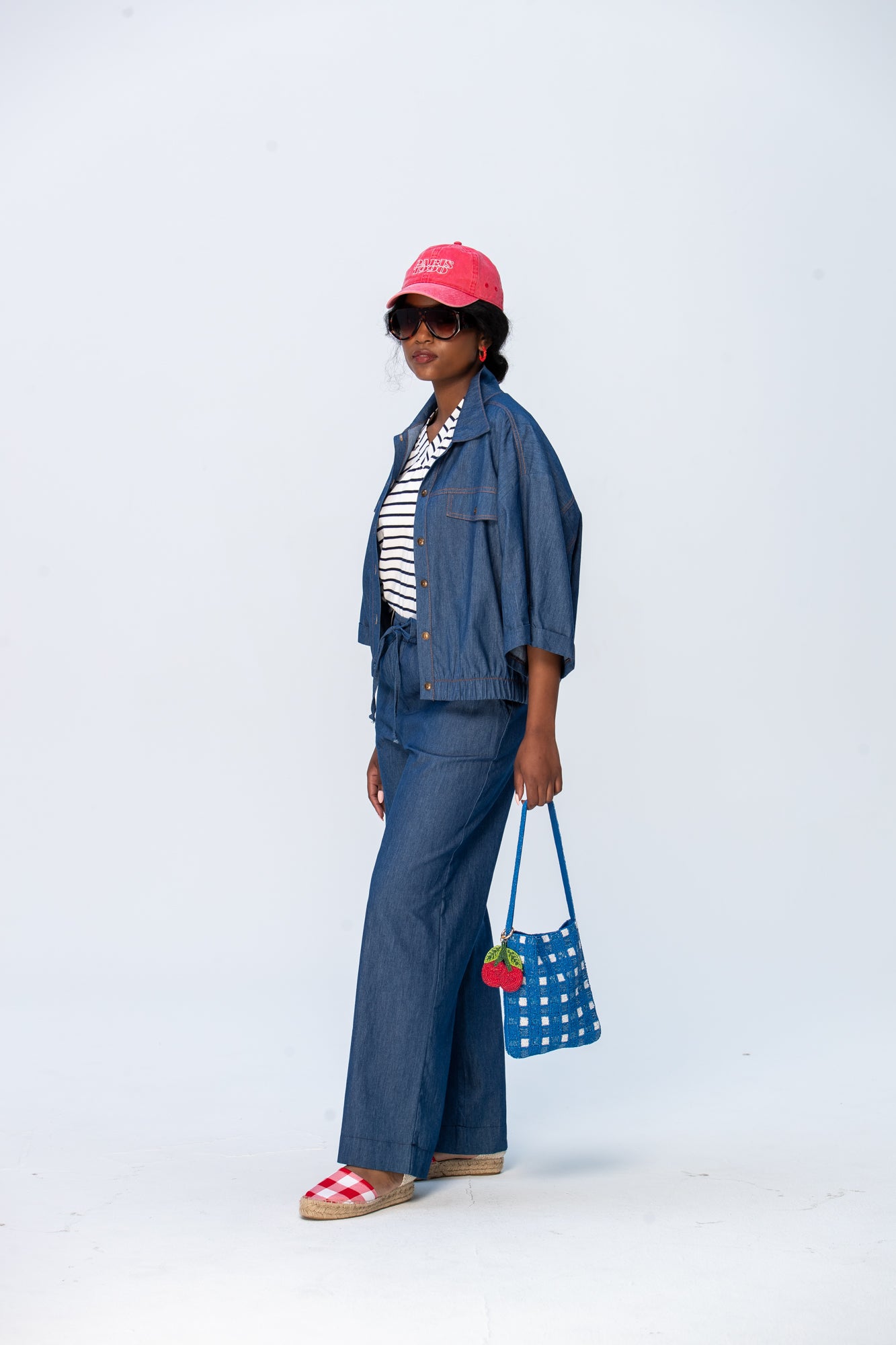 Sydney Wide Leg Pants - Denim