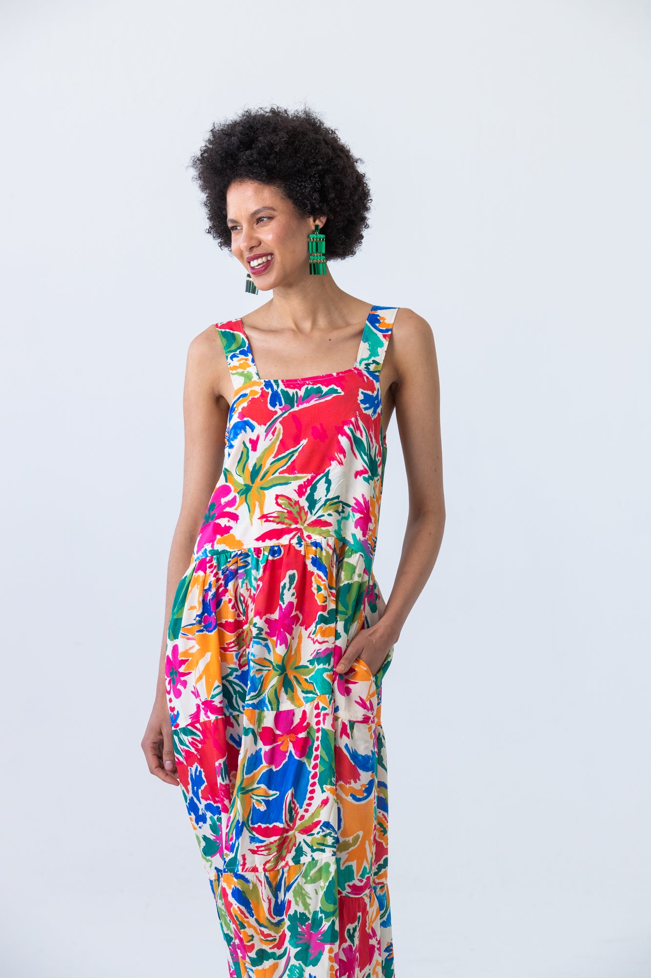 Barbados Sundress - Tropical