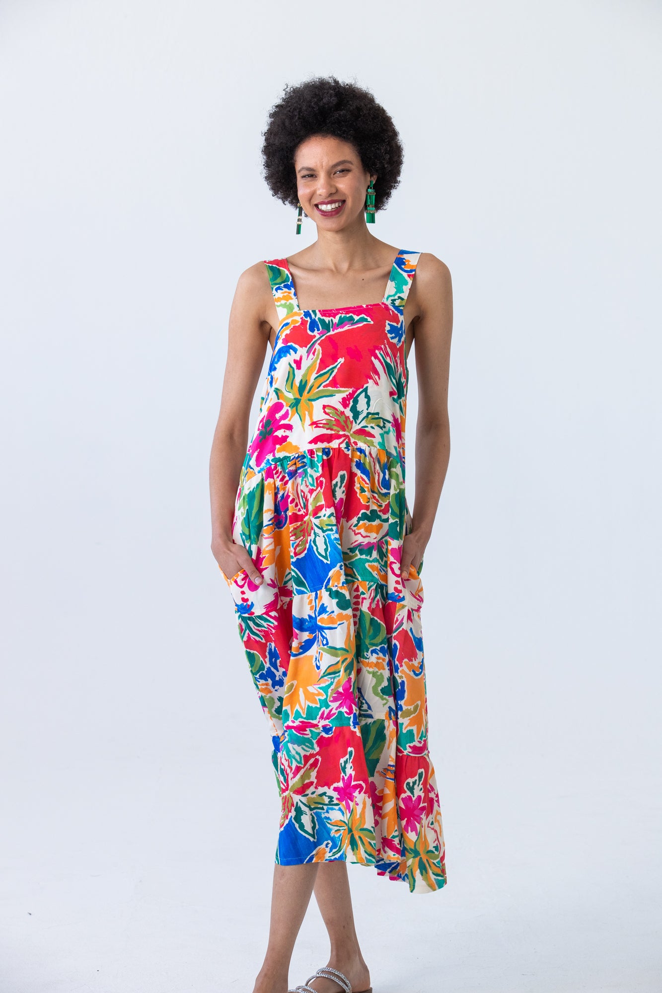 Barbados Sundress - Tropical