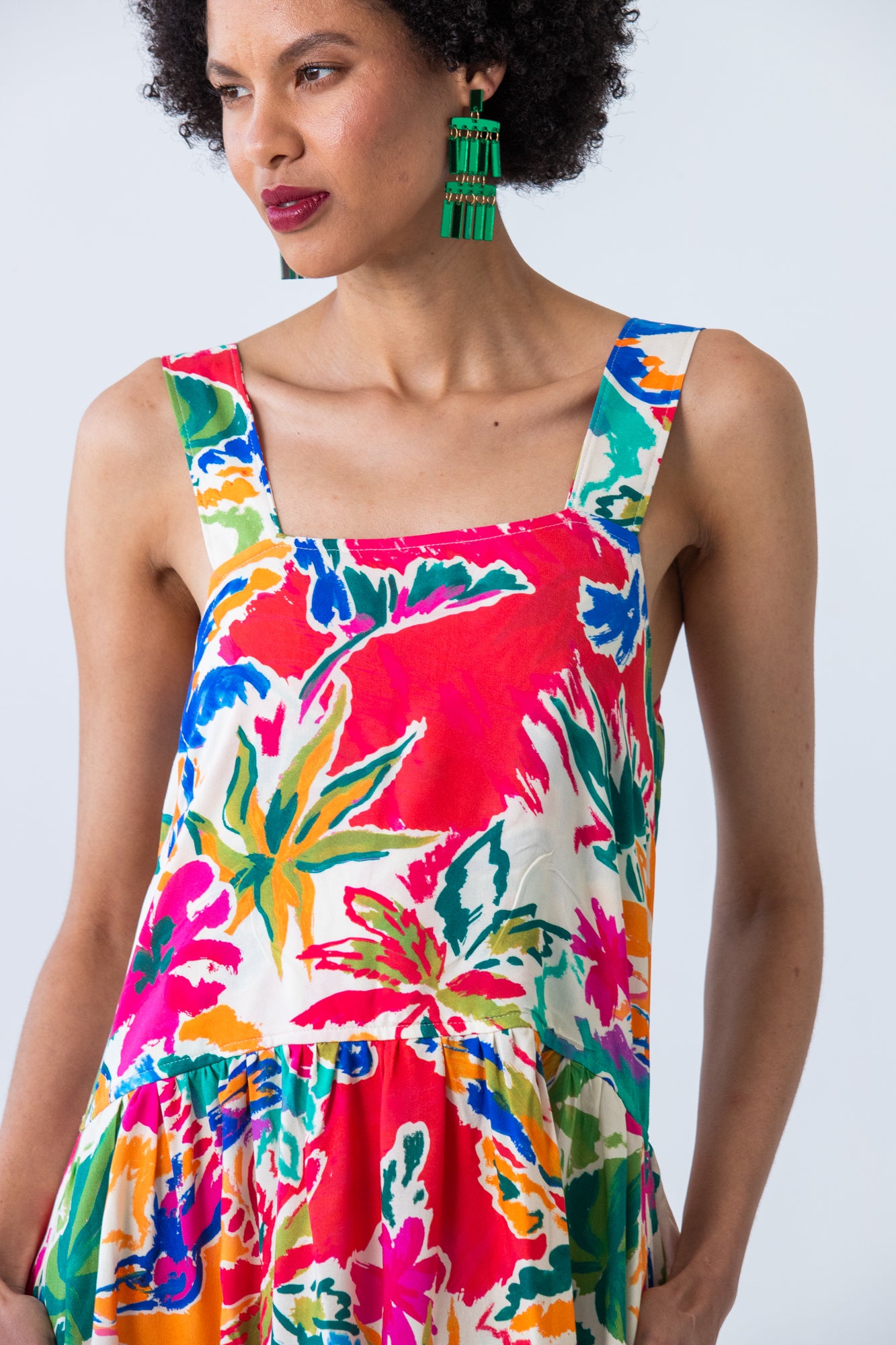 Barbados Sundress - Tropical