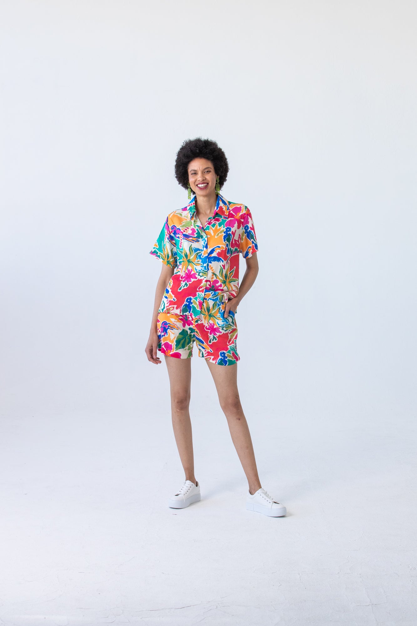 Bermuda Shirt - Tropical