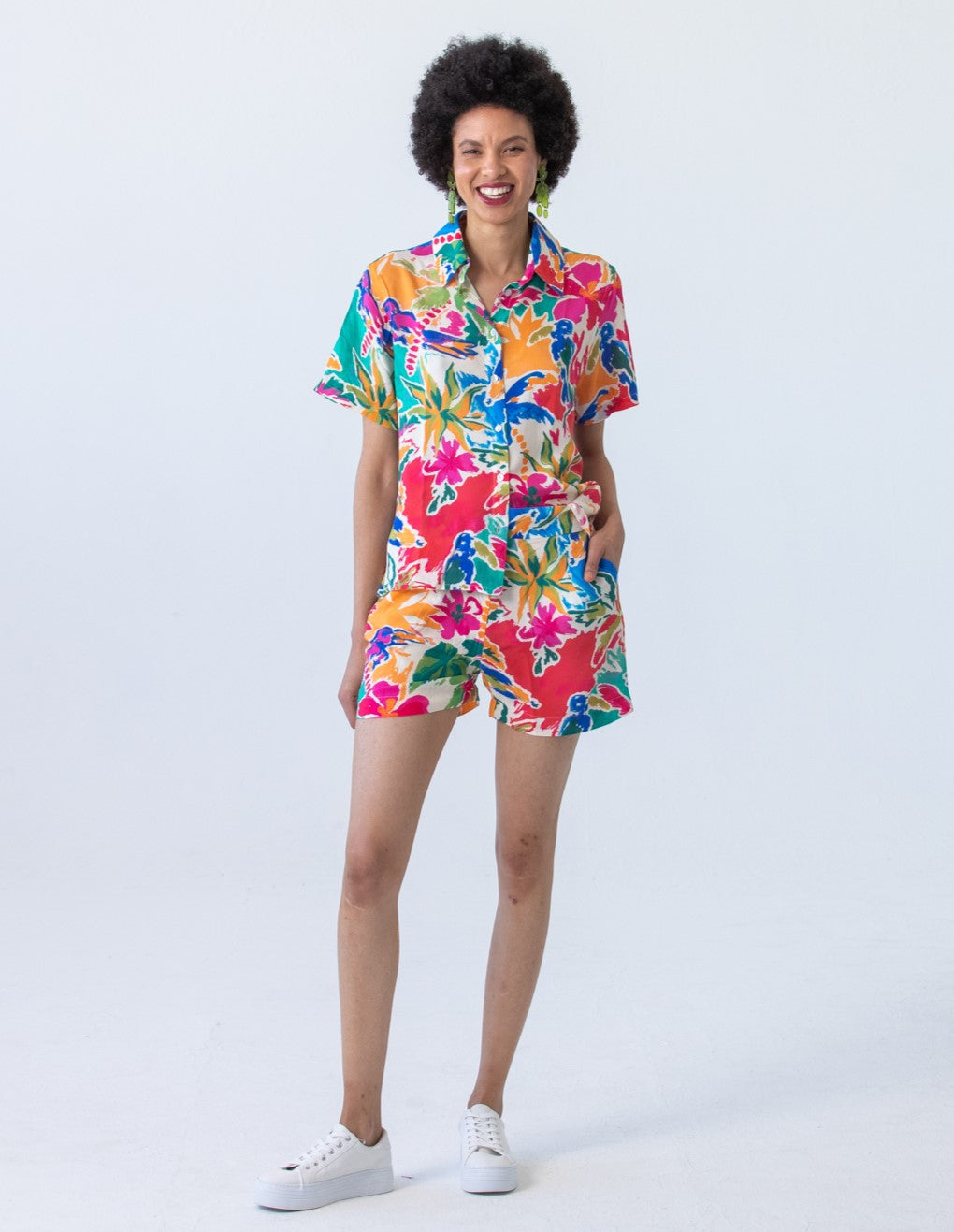 Bermuda Shirt - Tropical