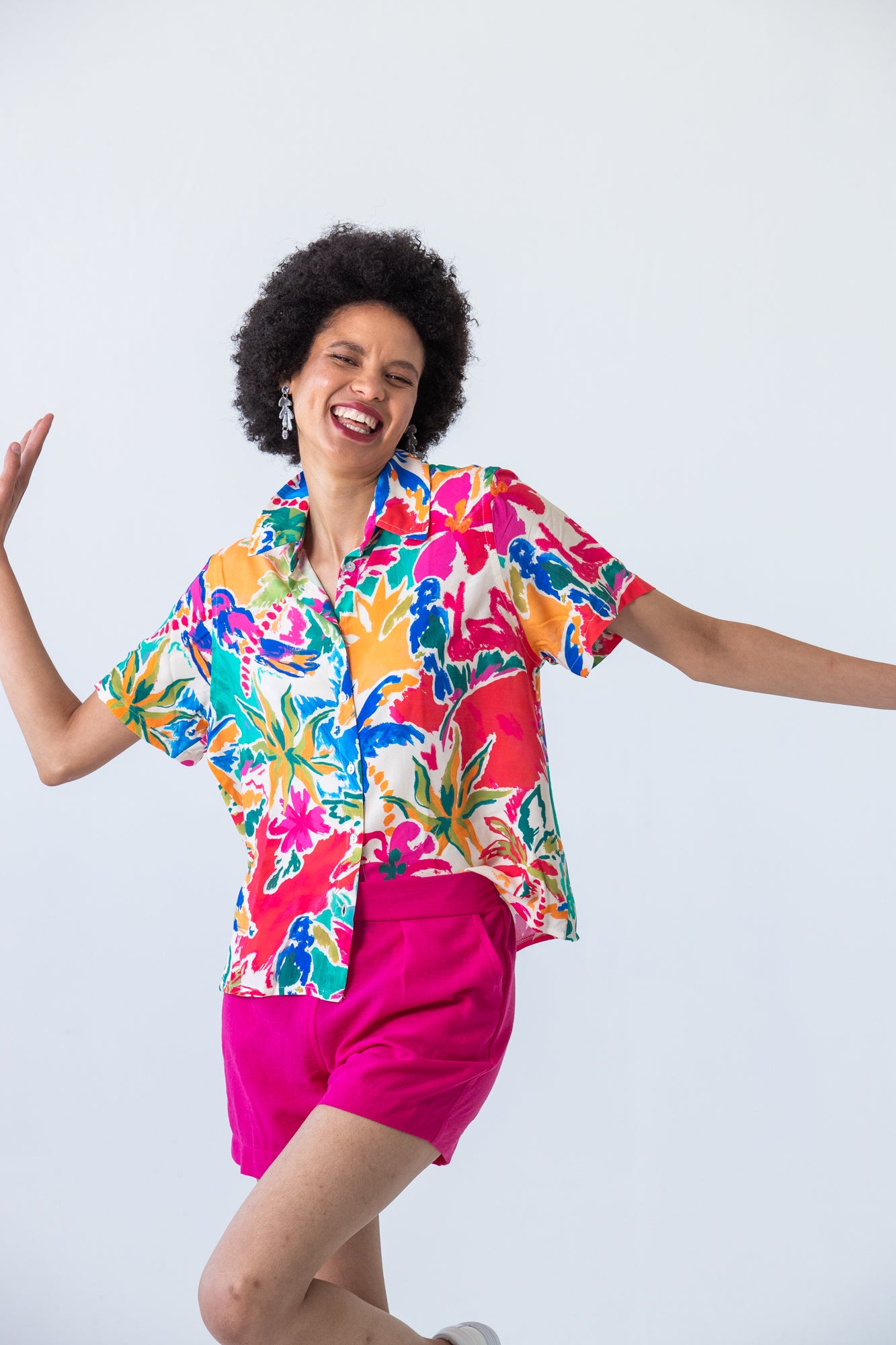 Bermuda Shirt - Tropical