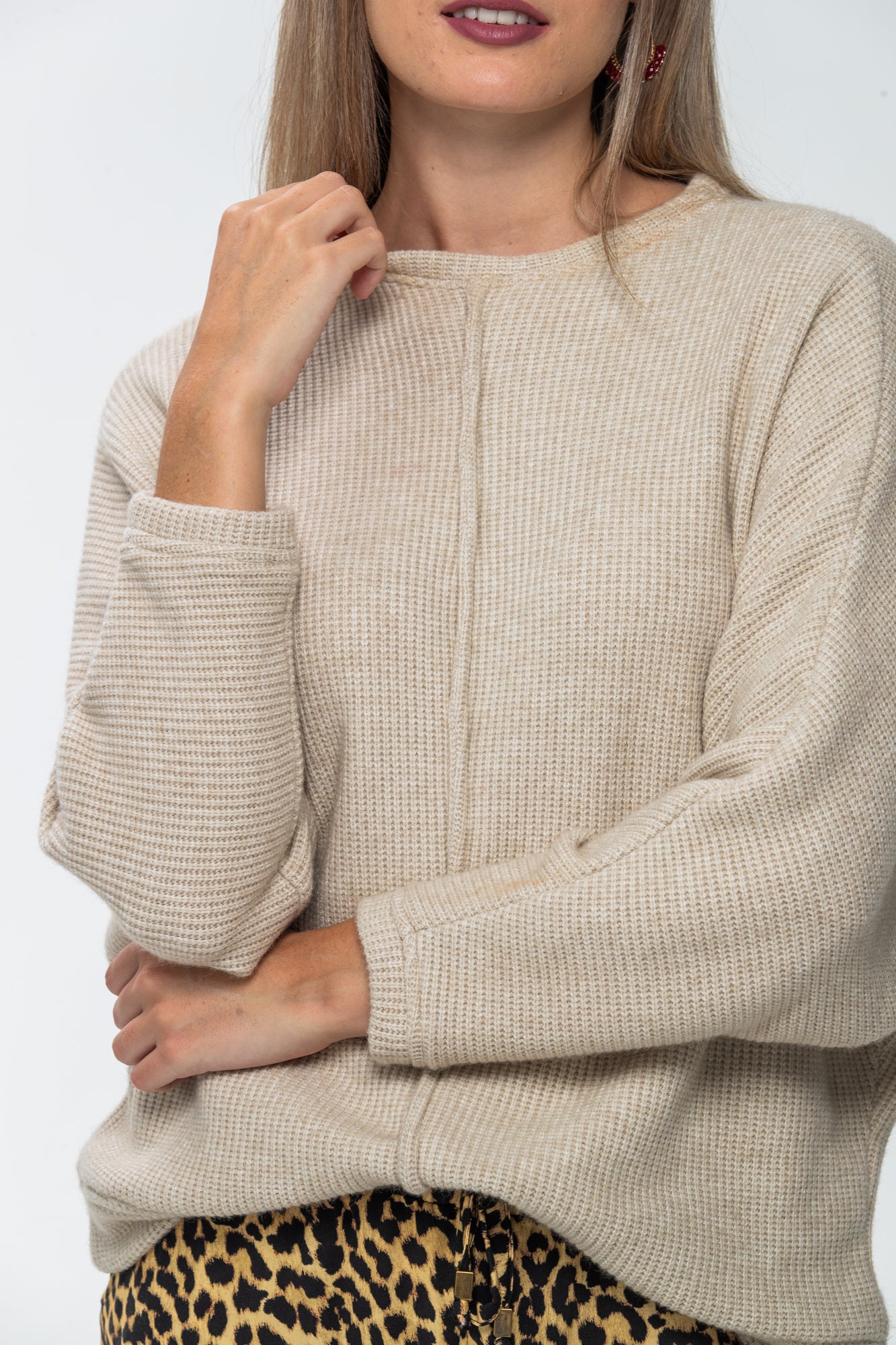 Diana Winter Knit - Creme