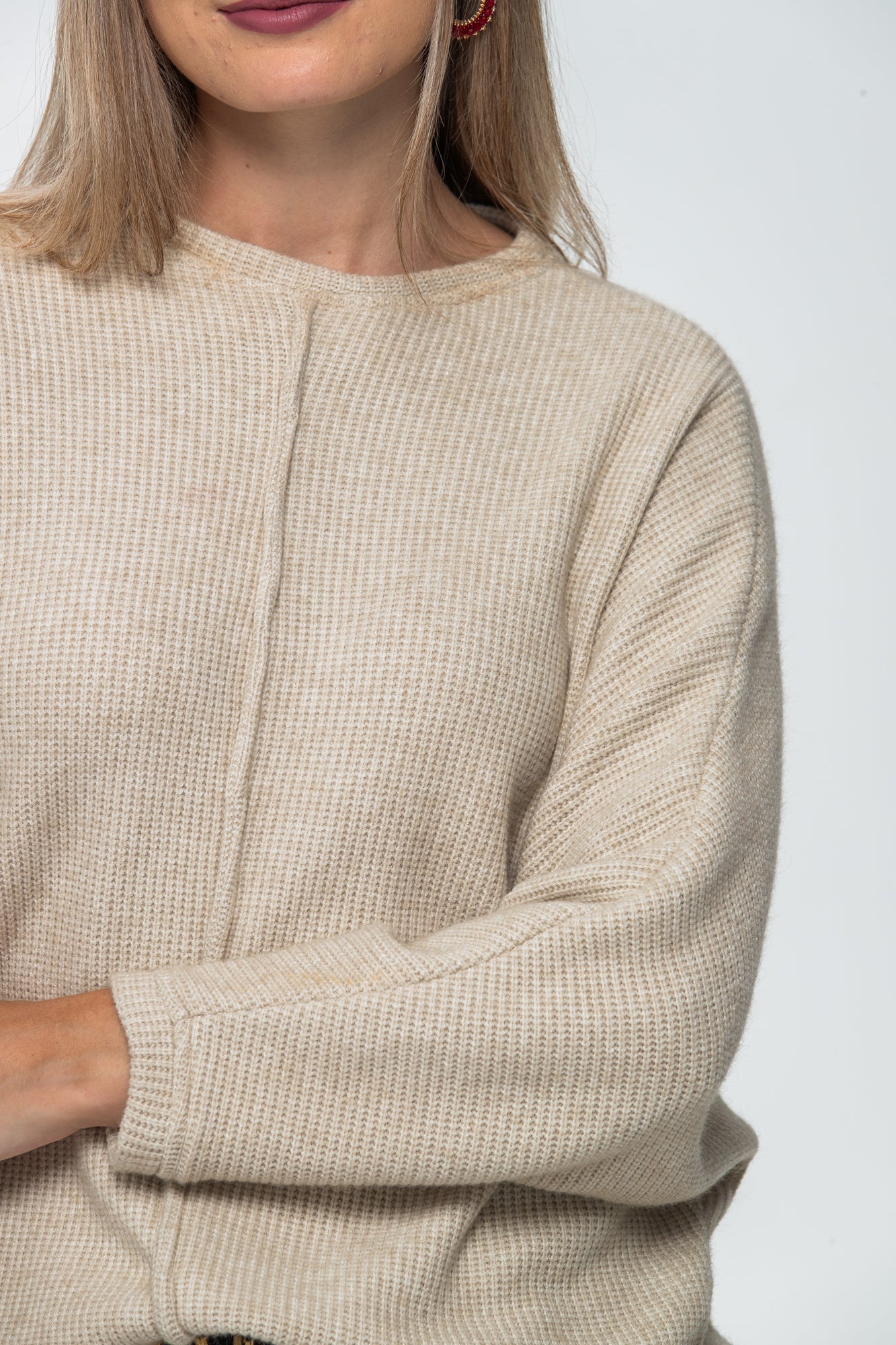 Diana Winter Knit - Creme