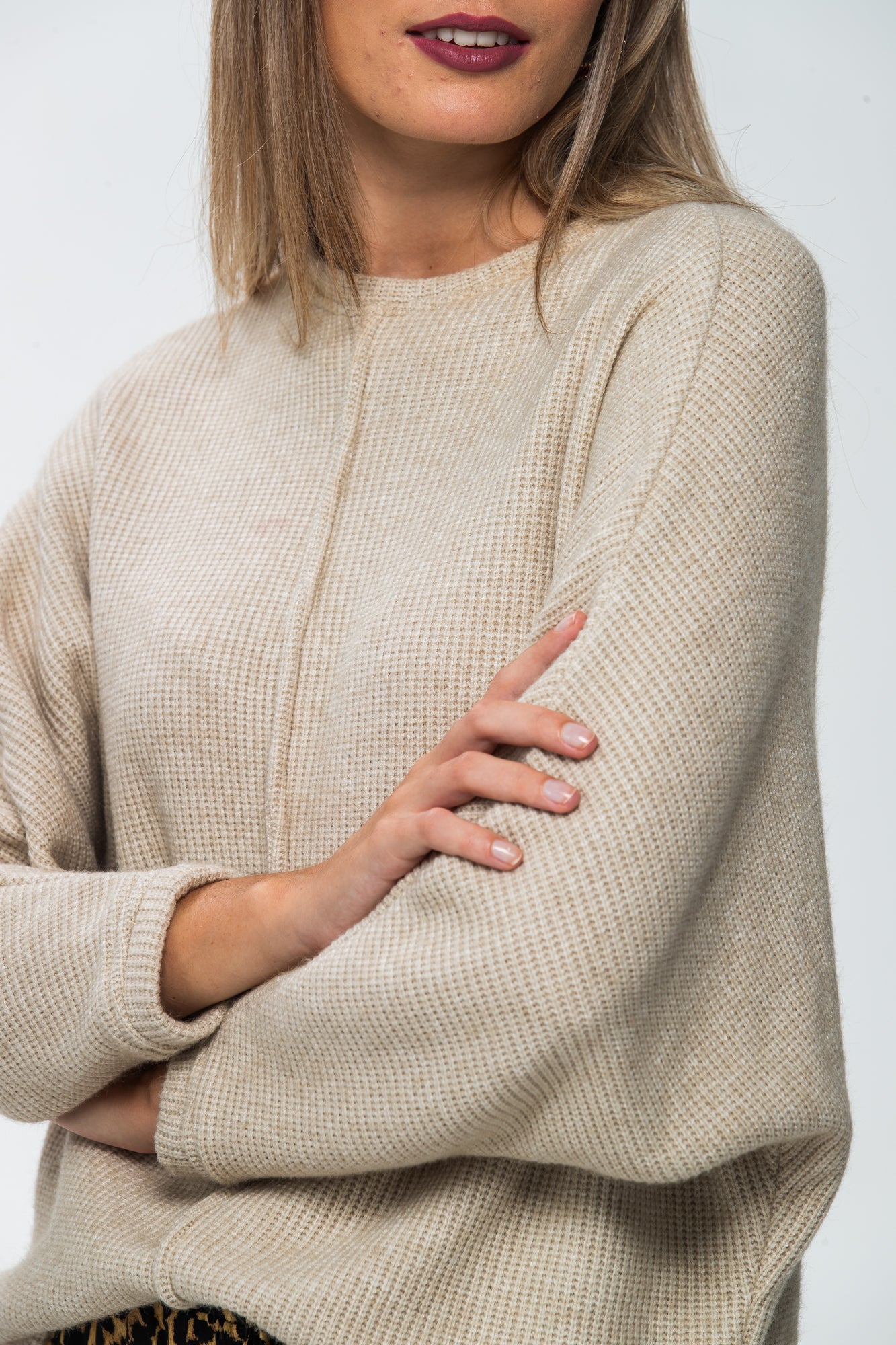 Diana Winter Knit - Creme