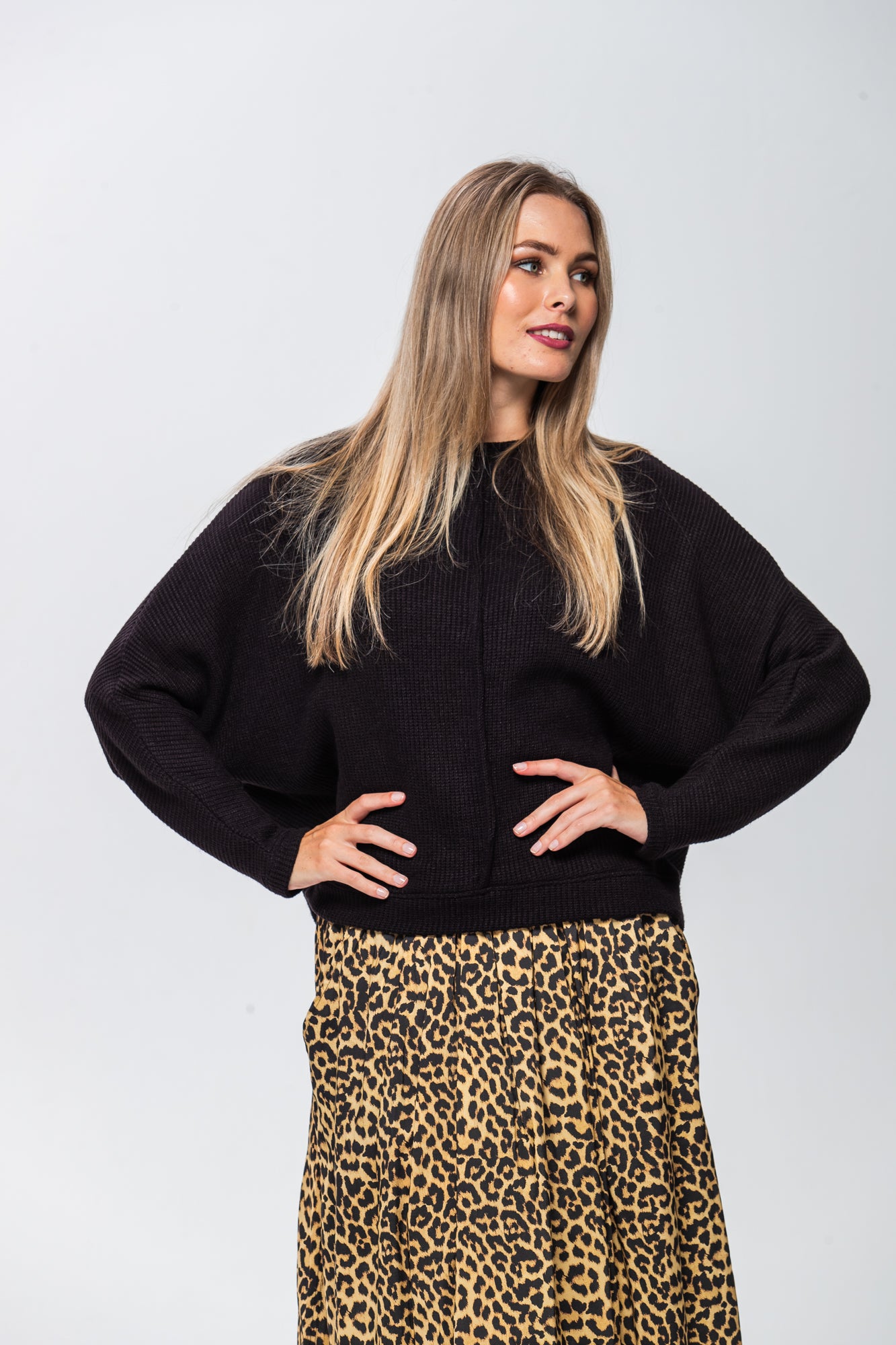 Diana Winter Knit - Black