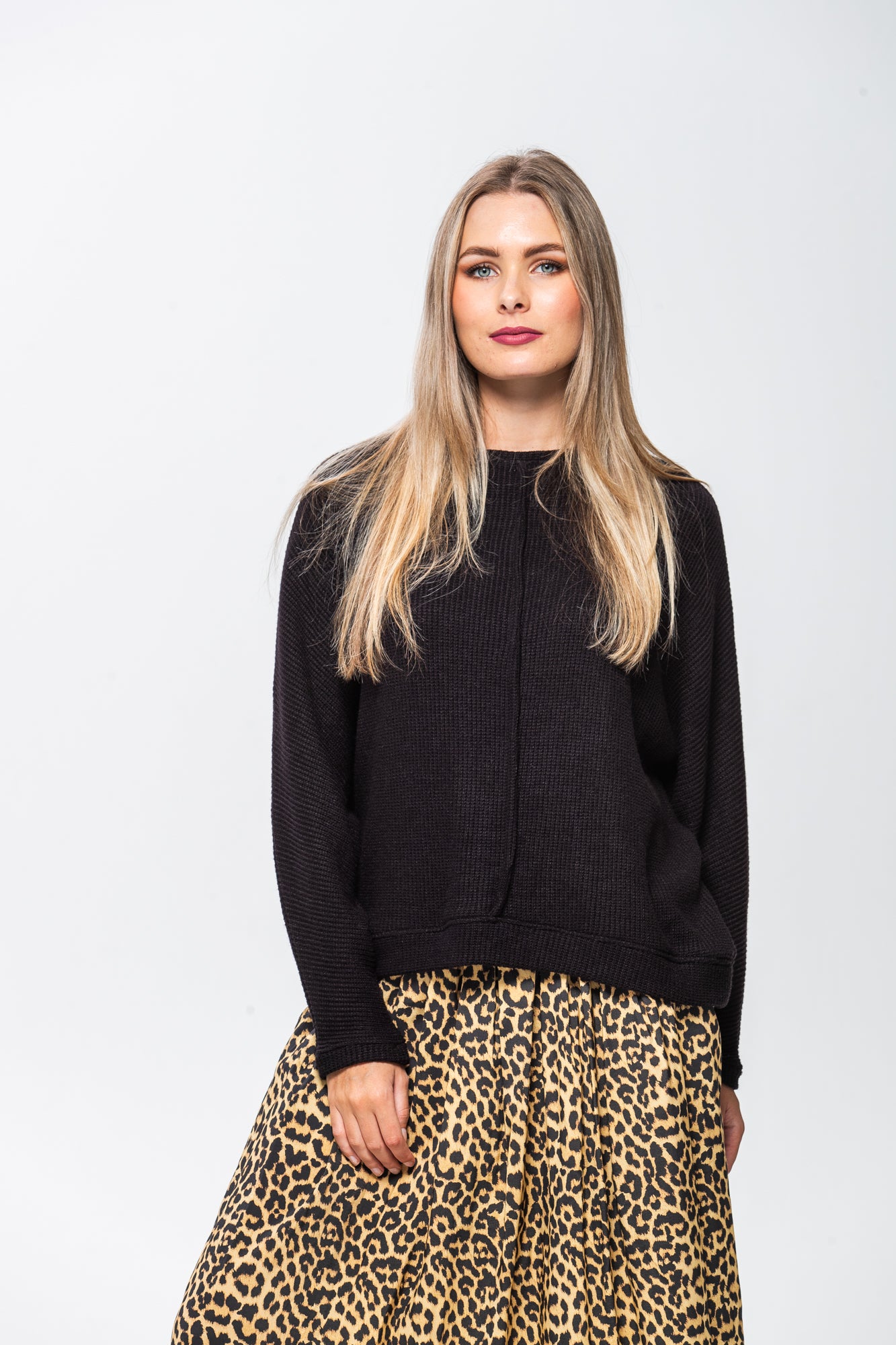 Diana Winter Knit - Black