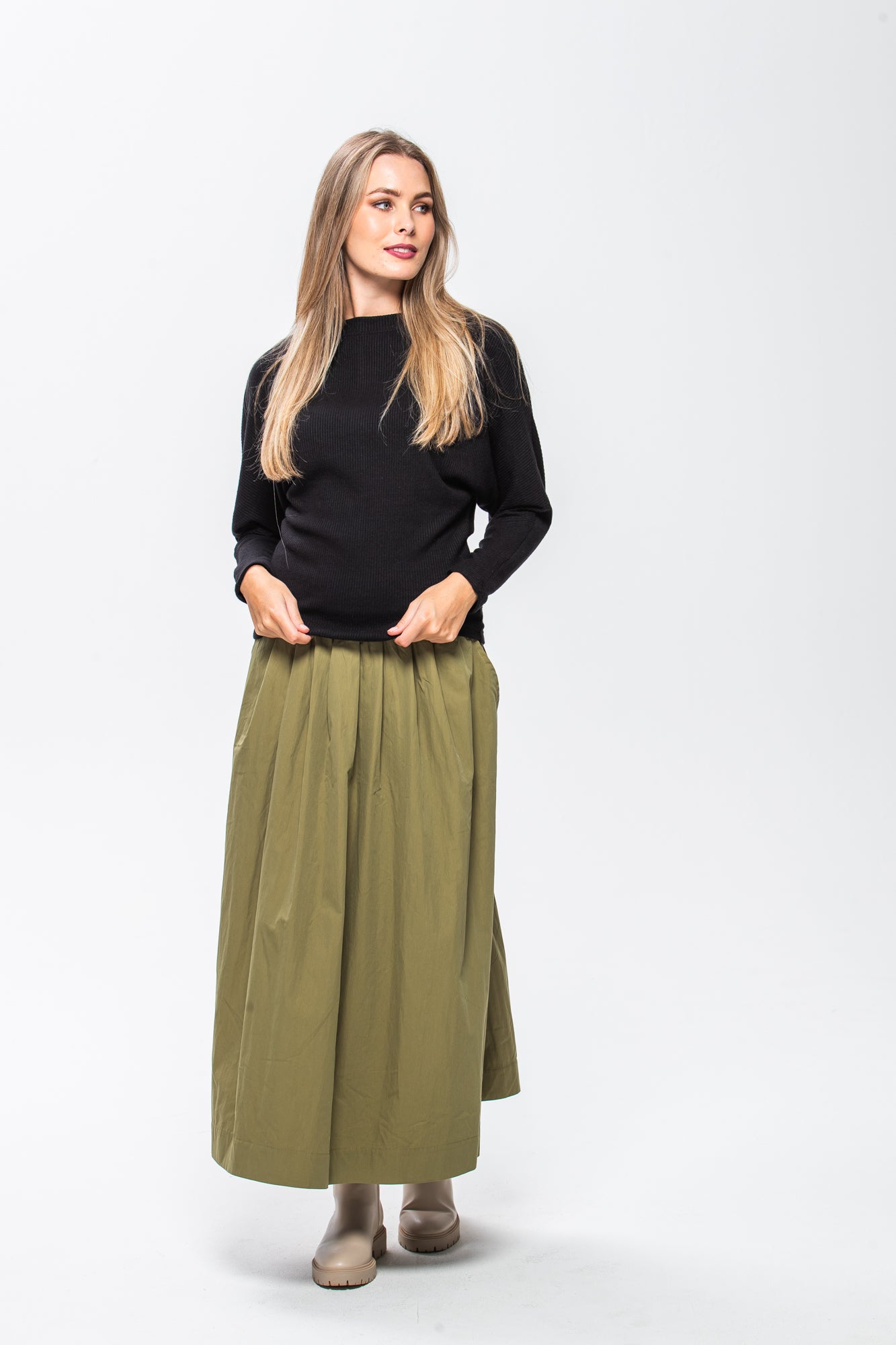 Sorrento skirt - Khaki