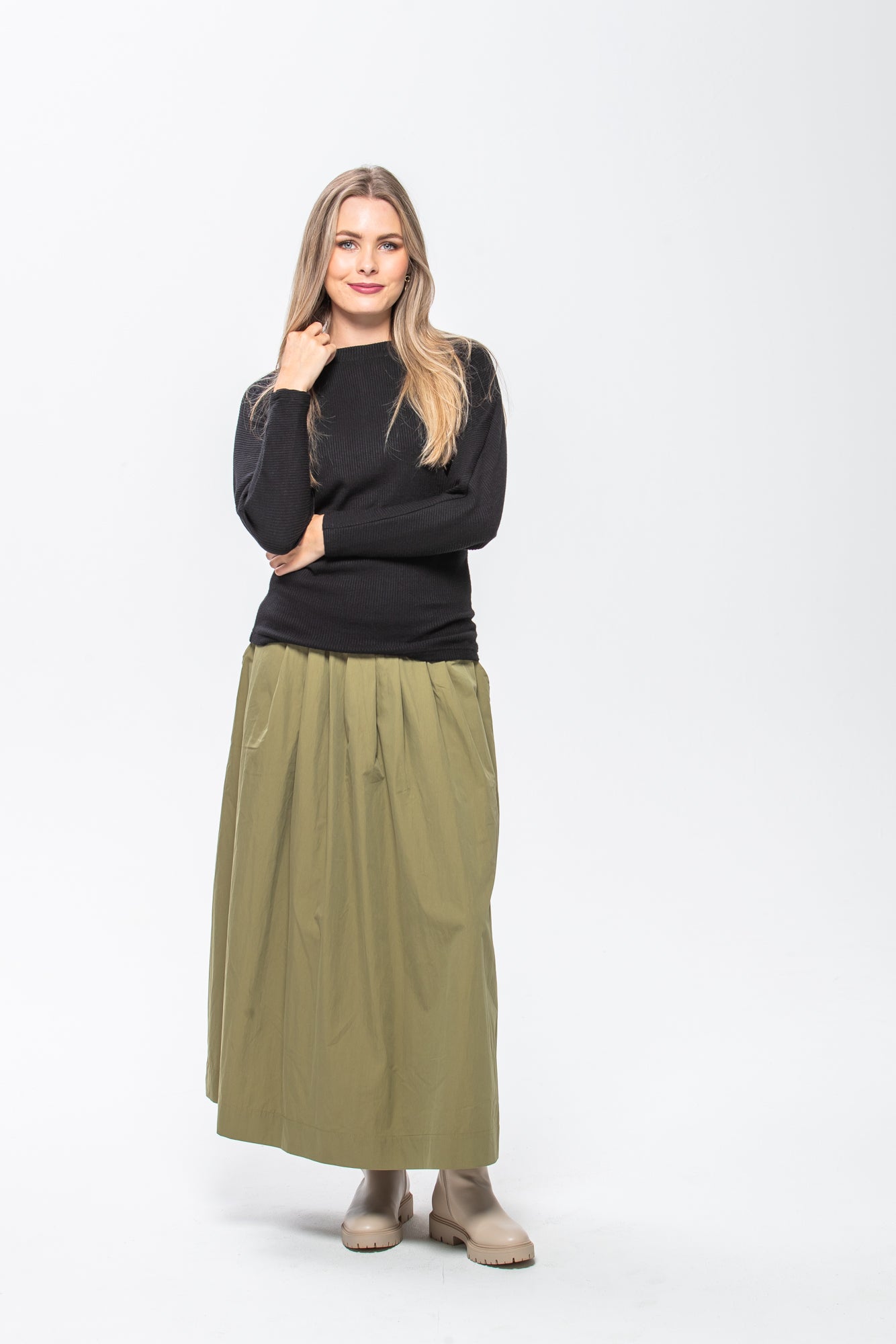 Sorrento skirt - Khaki