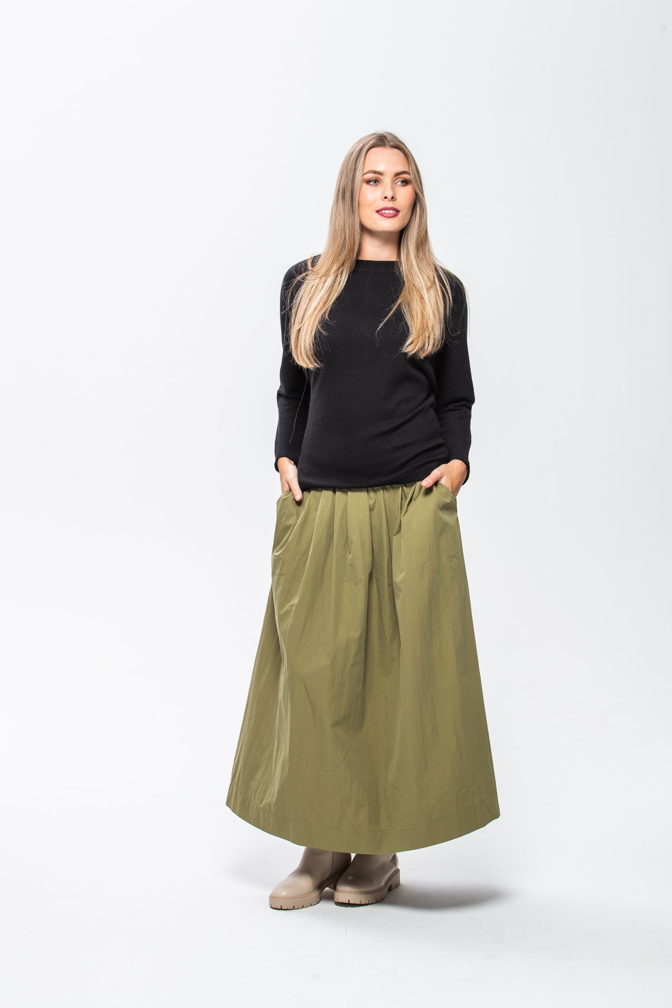 Sorrento skirt - Khaki