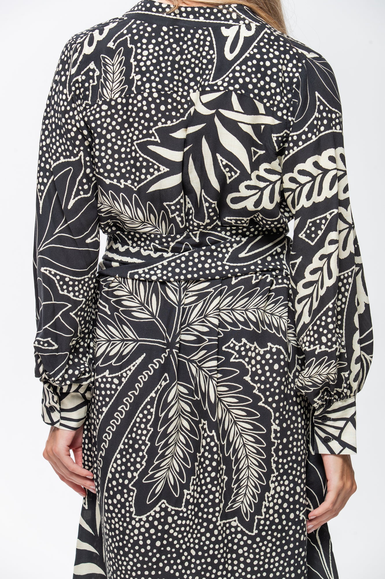 Stella Dress - Black & White