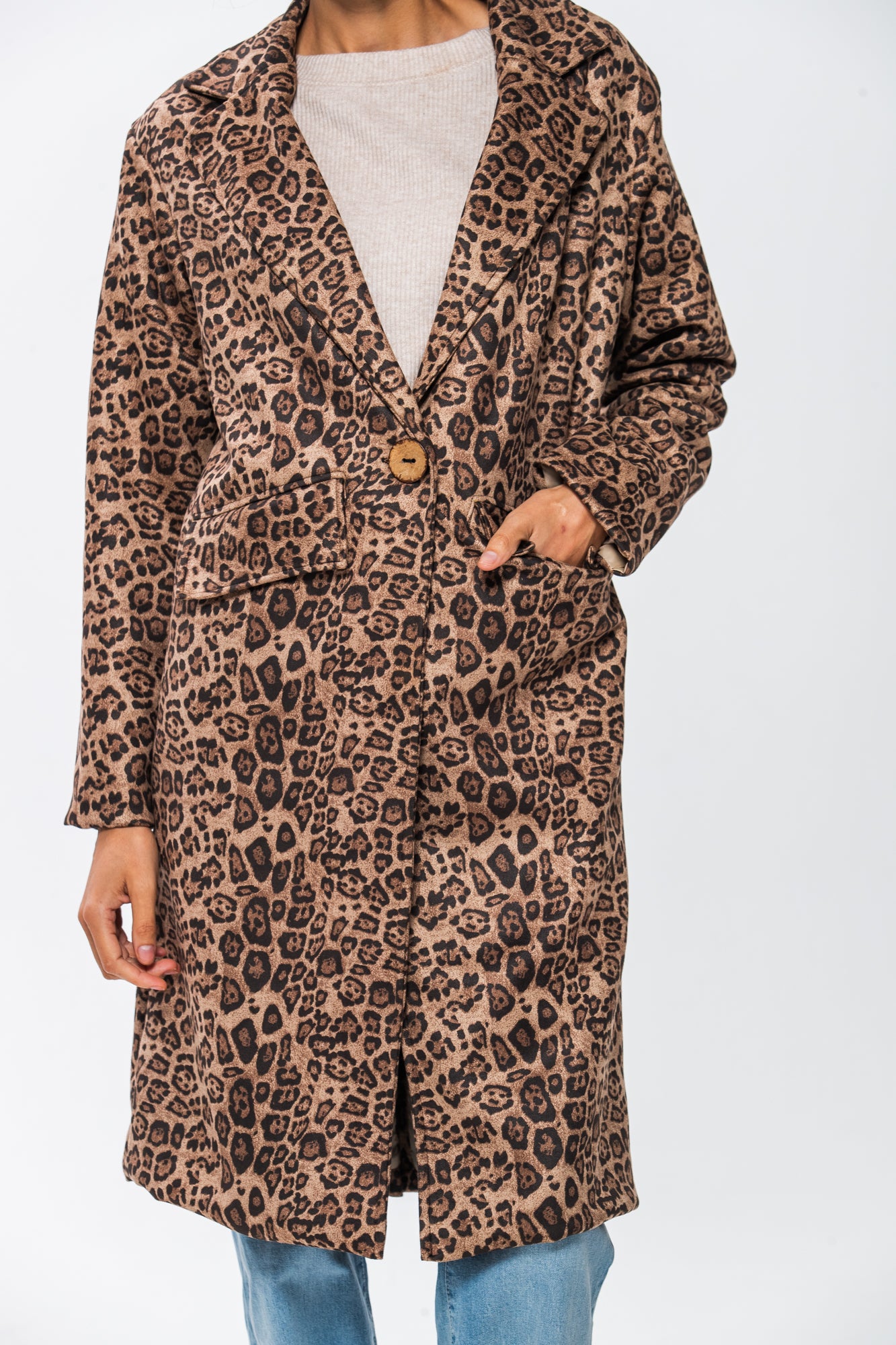 Naomi Coat - Animal Print