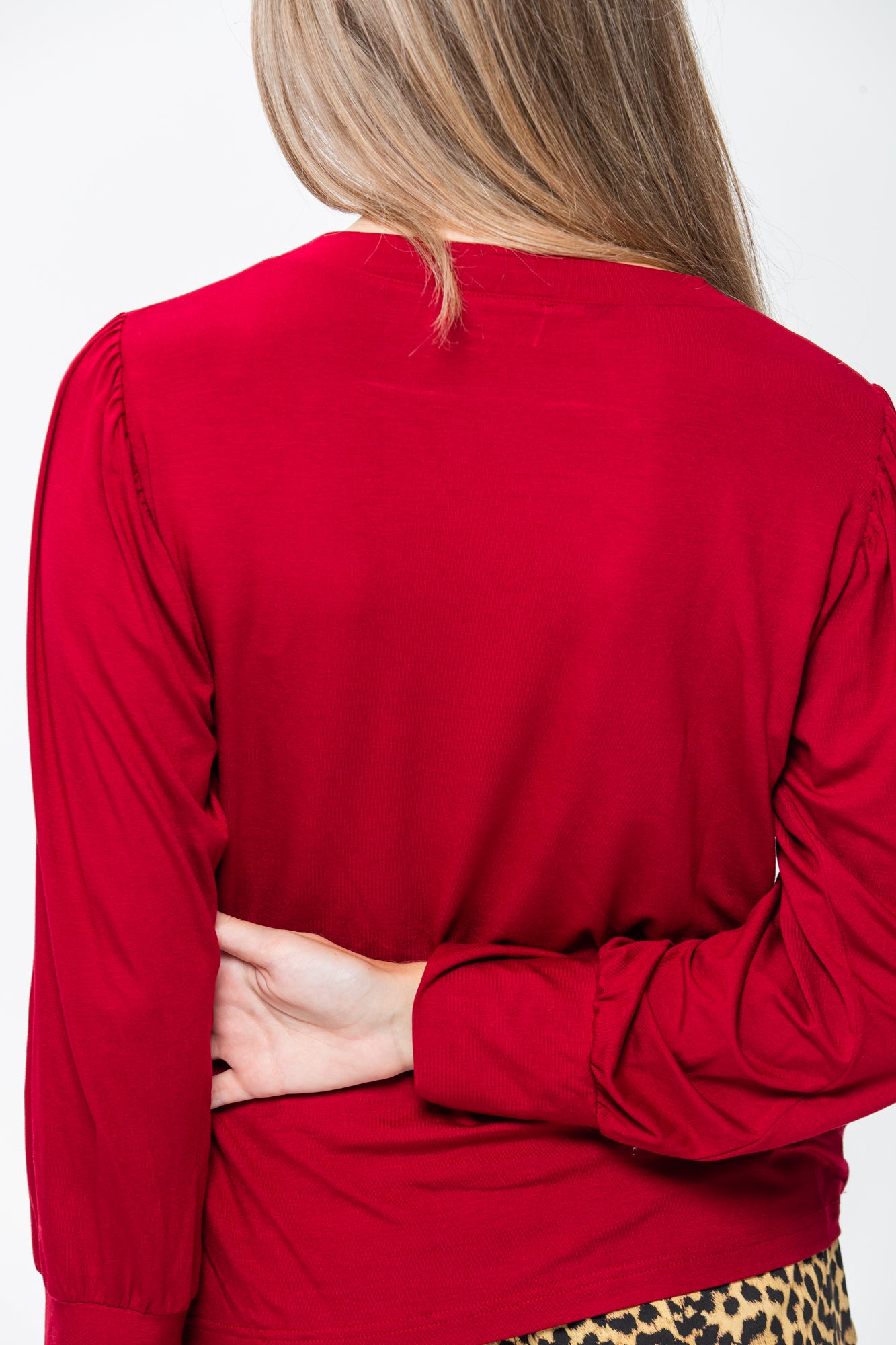 Aspen Winter Tee - Lava Red