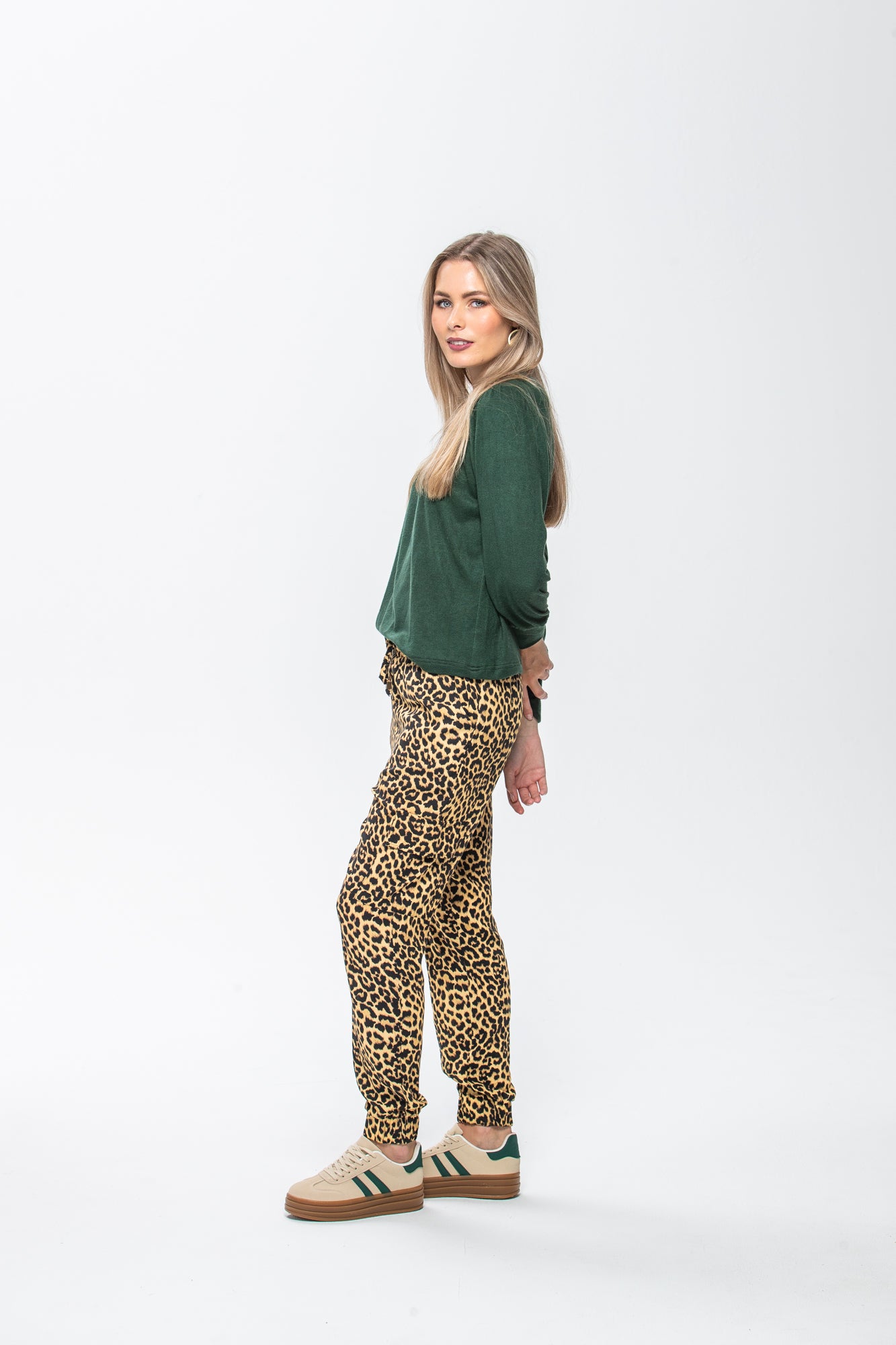 Boston Cargo Pants - Animal Print
