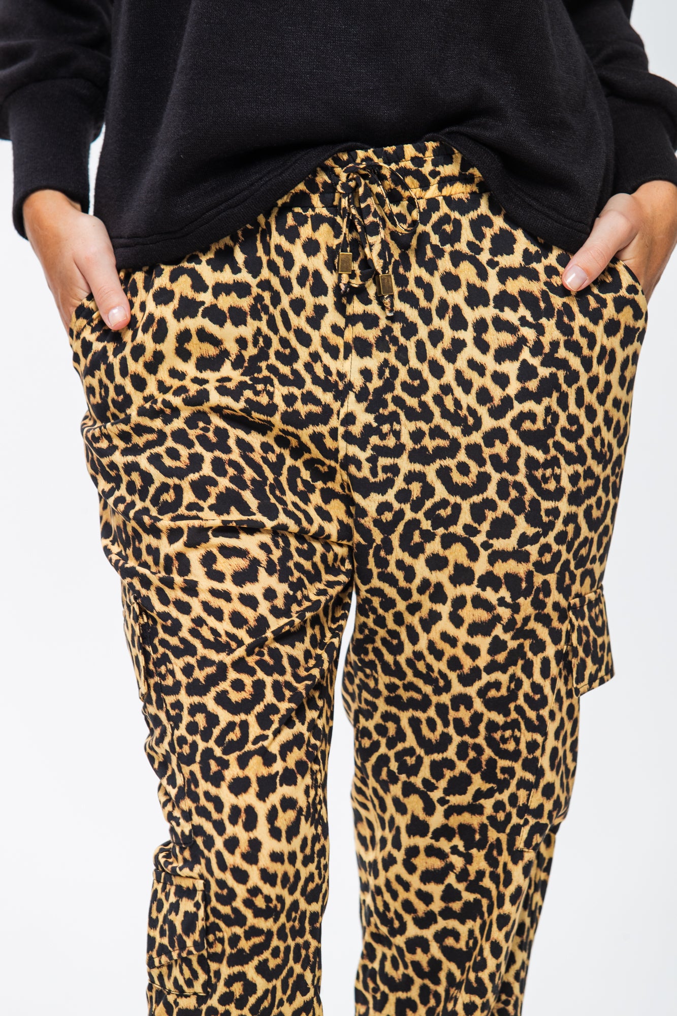Boston Cargo Pants - Animal Print