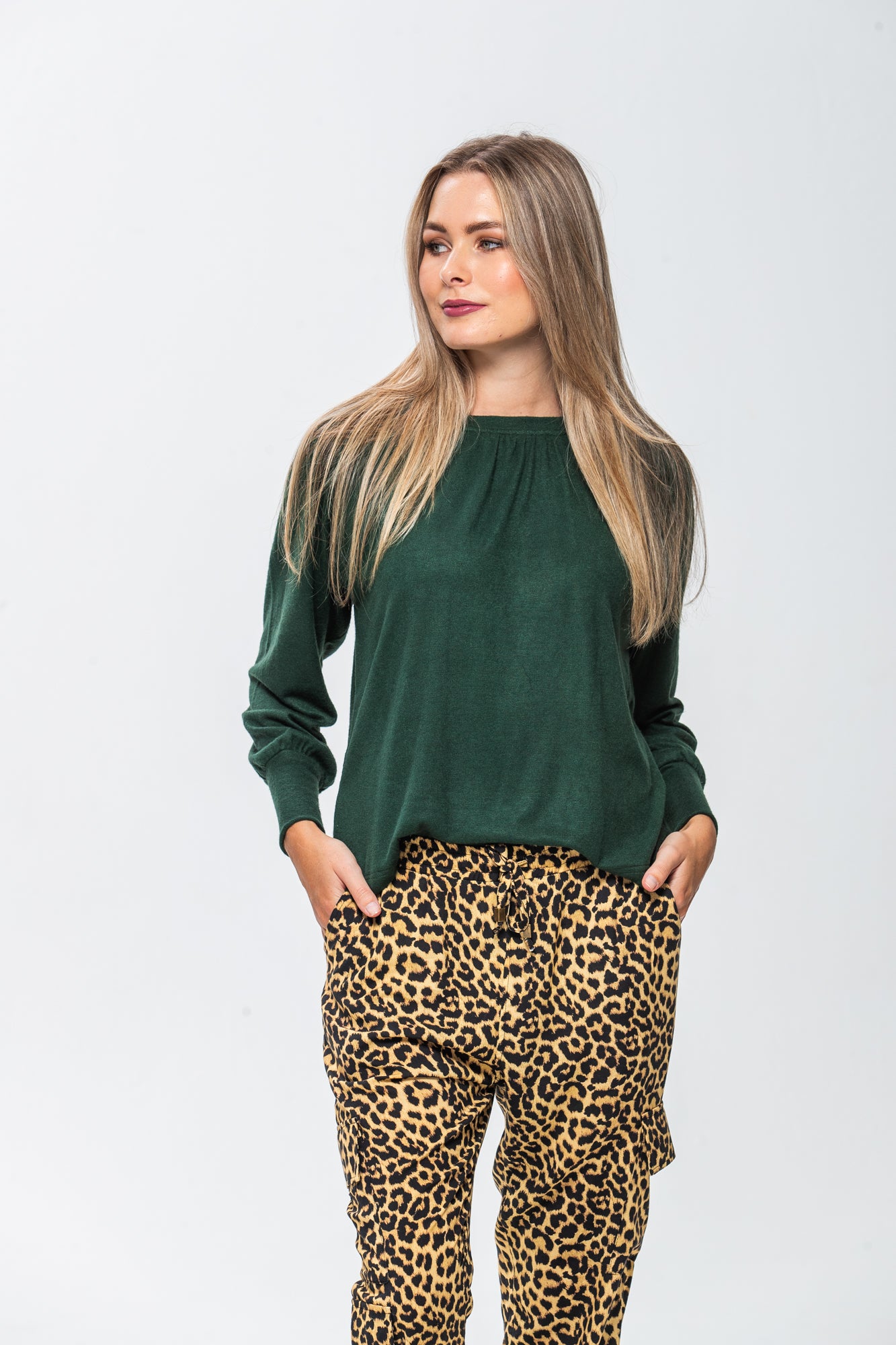 Aspen Winter Knit - Green