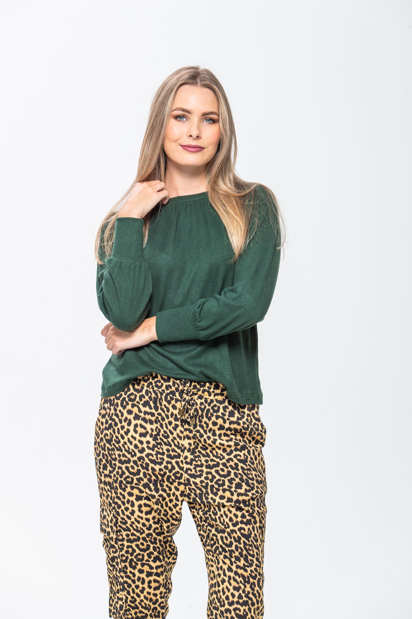 Aspen Winter Knit - Green