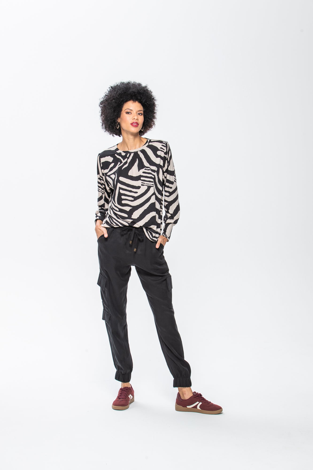 Boston Cargo Pants - Black