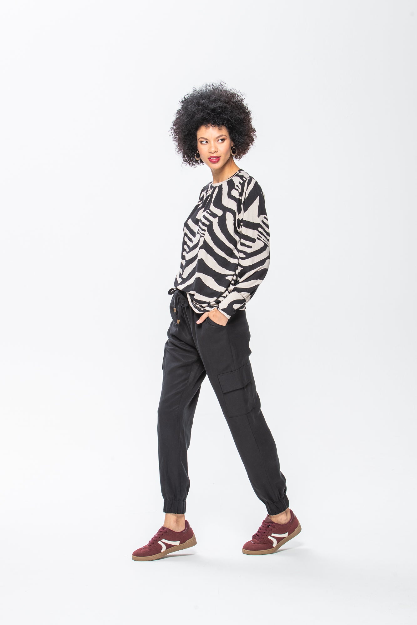 Boston Cargo Pants - Black