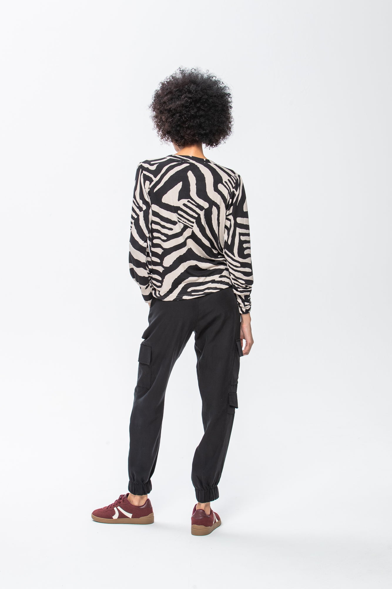 Aspen Winter Knit - Creme & Black