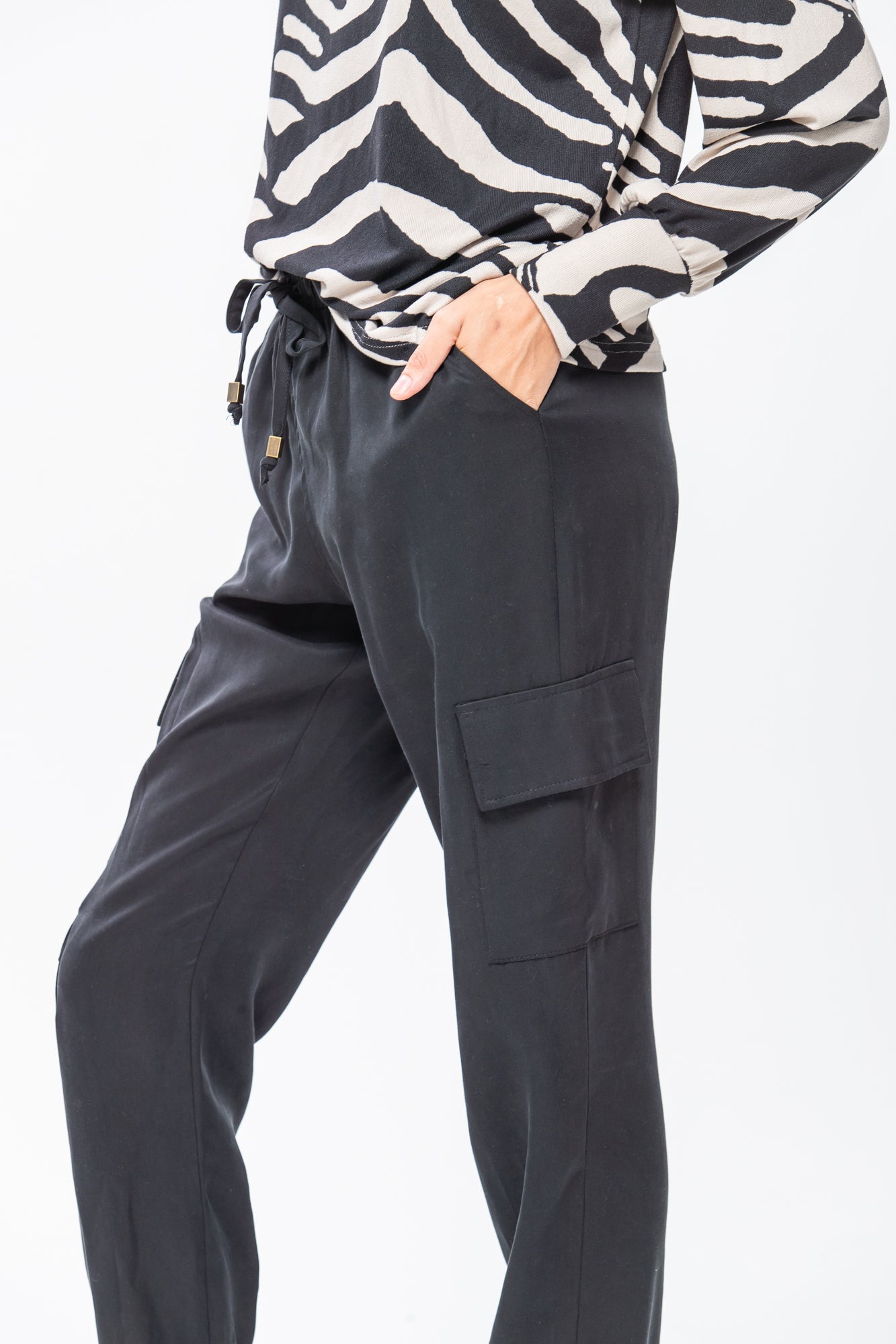 Boston Cargo Pants - Black